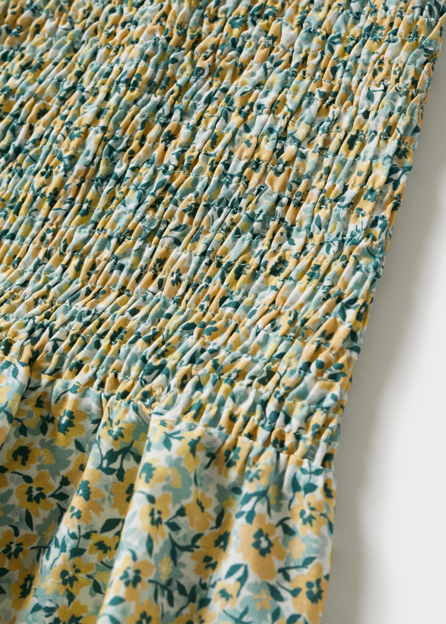 Ruffle flower print skirt - Details of the article 8