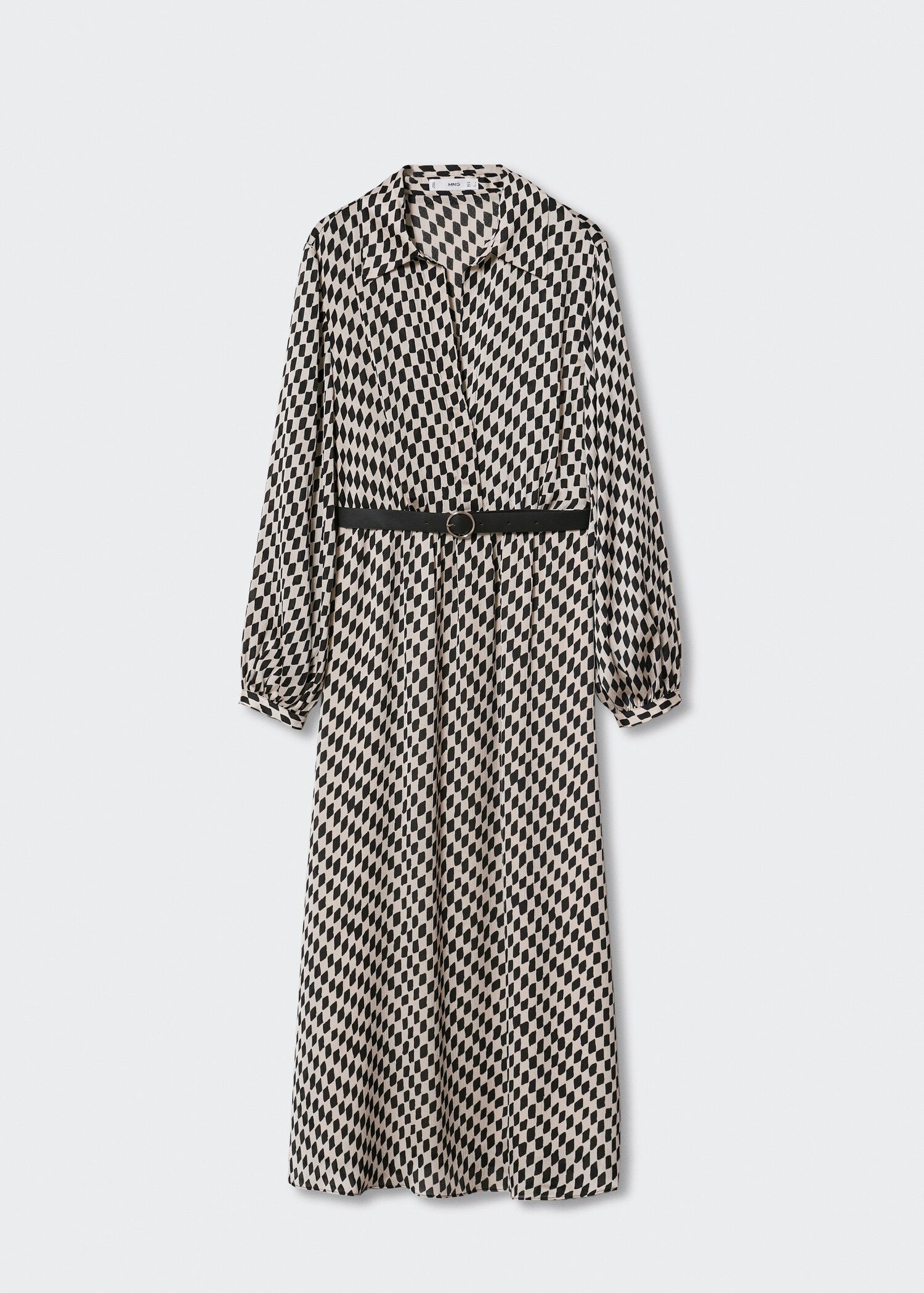 Kleid mit Rautenmuster - Artikel ohne Model