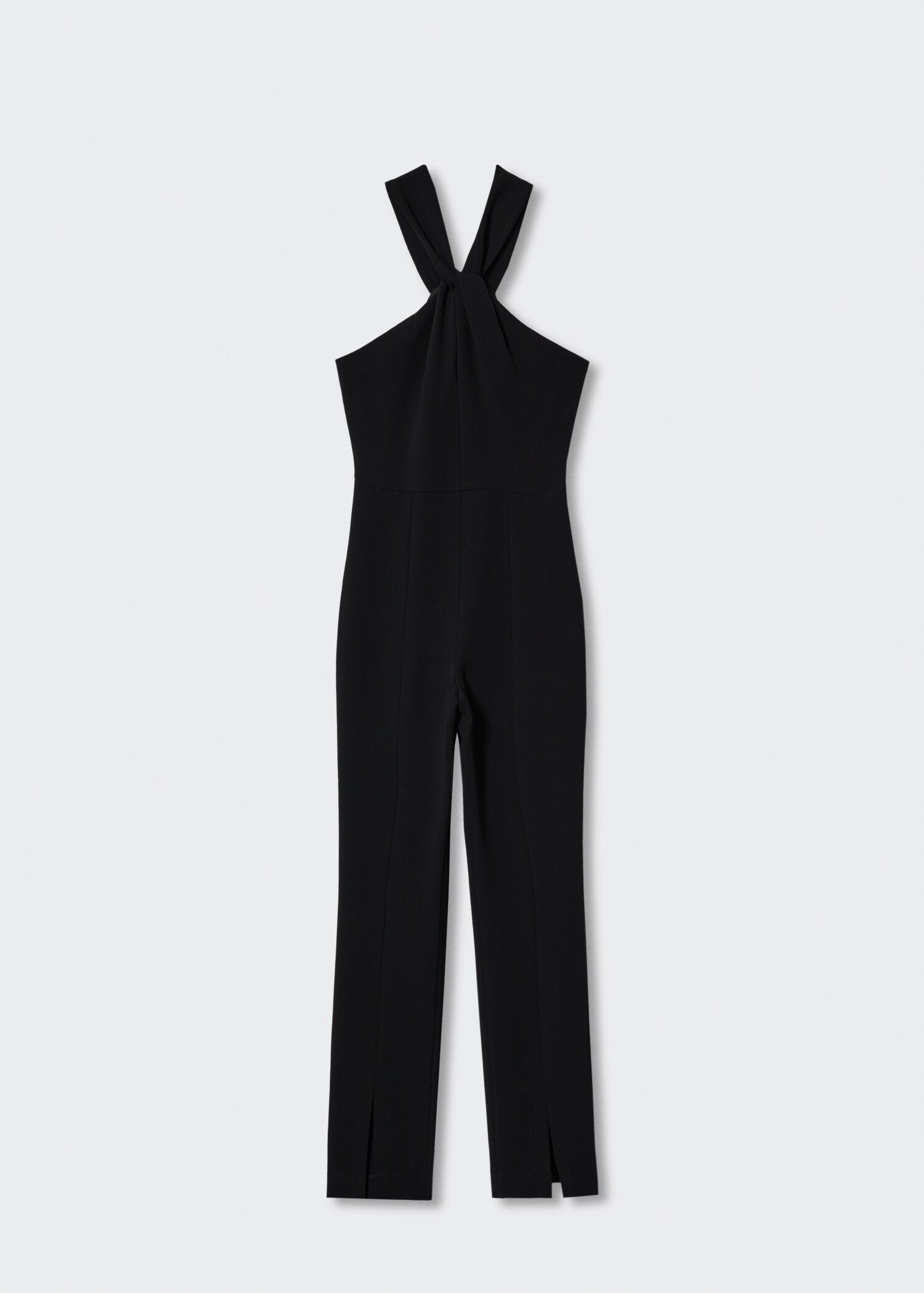 Asymmetric long jumpsuit - Article without model
