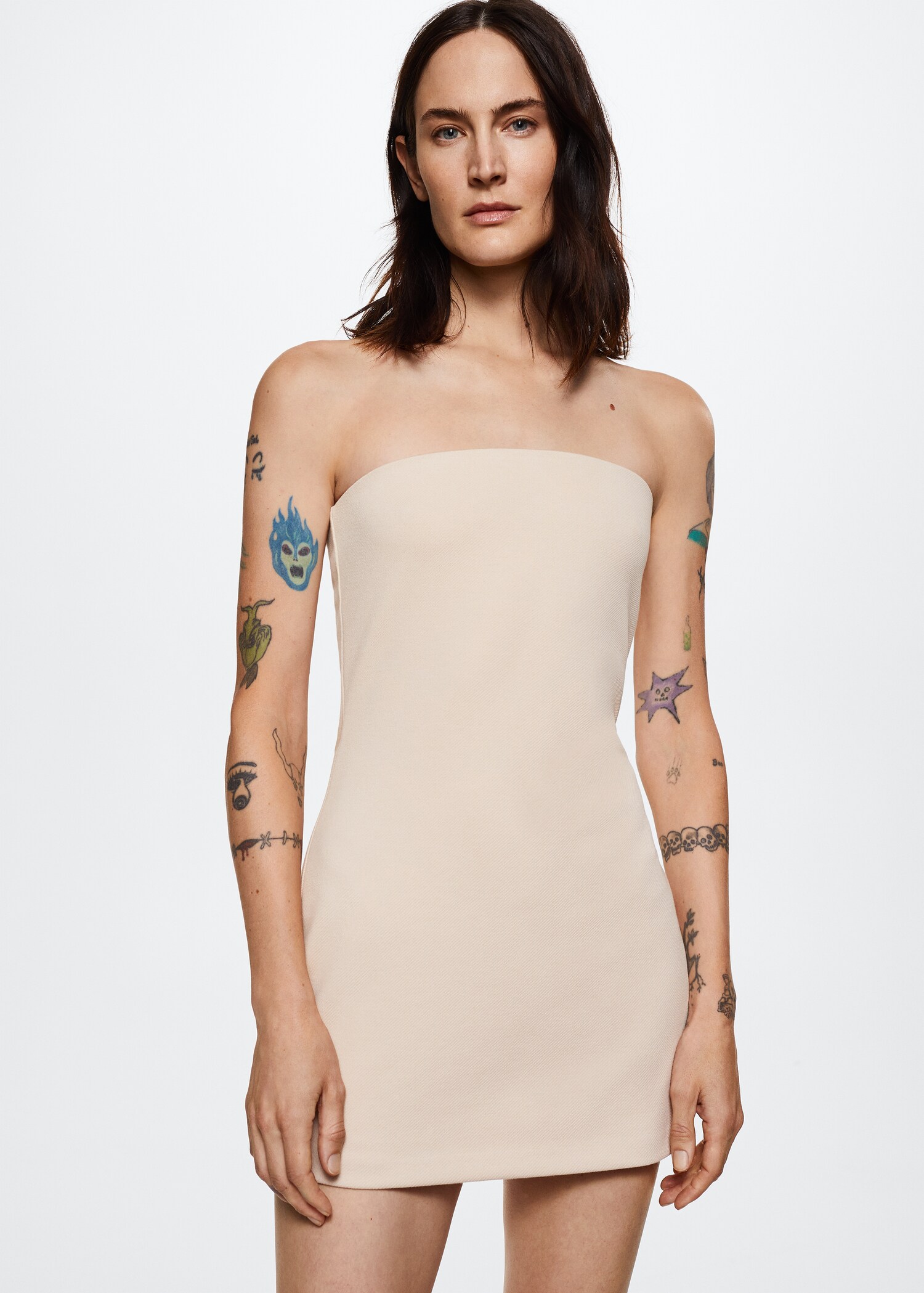 Bandeau-Kleid - Mittlere Ansicht