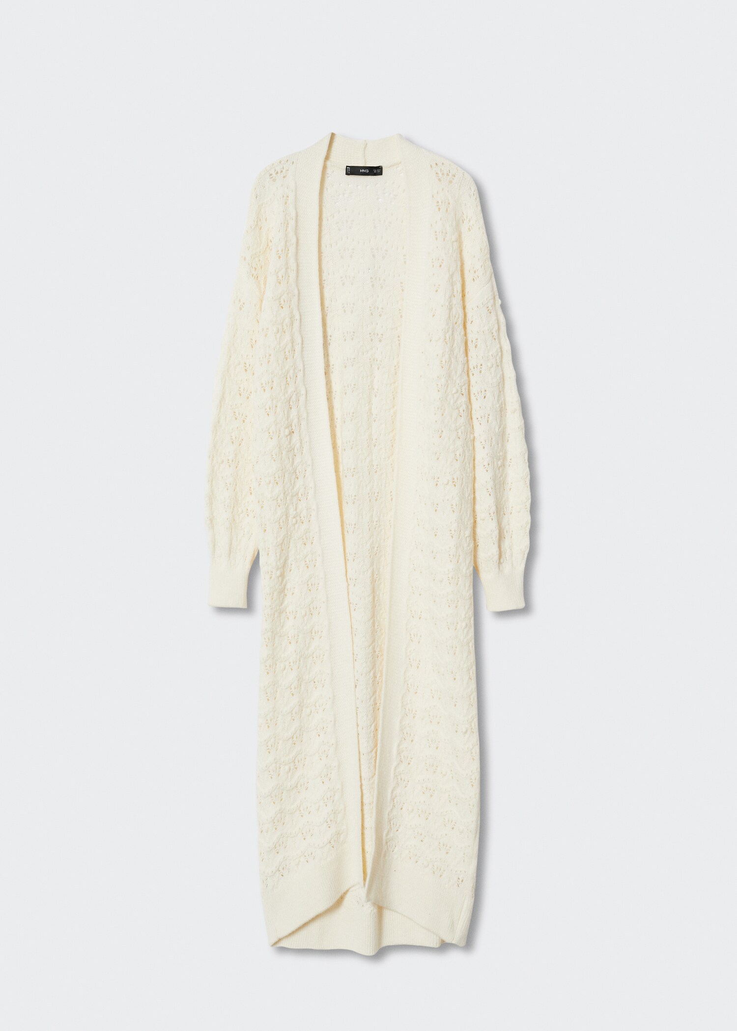 Openwork long cardigan - Article without model