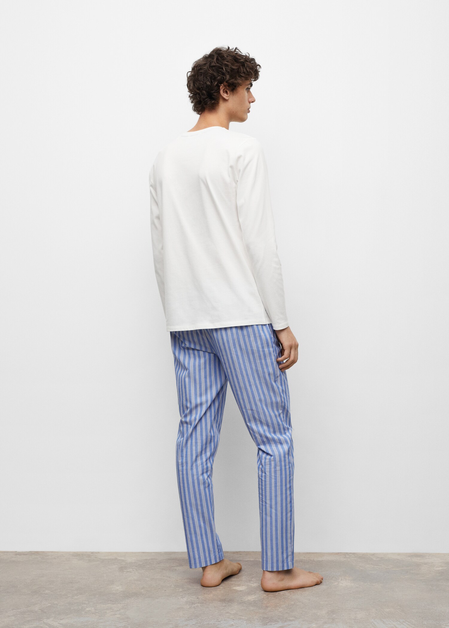 Pijama largo rayas - Reverso del artículo