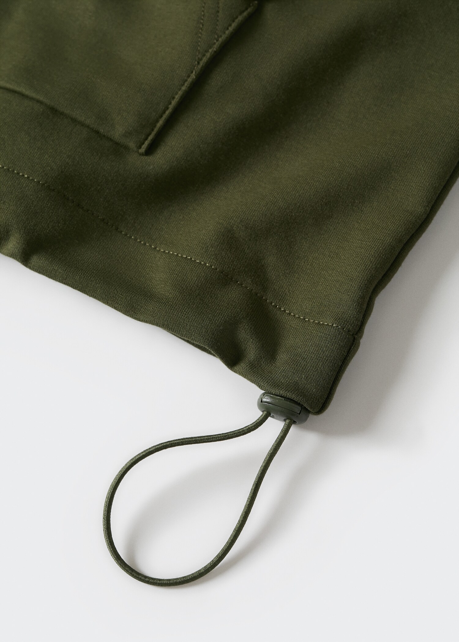 Contrast cotton sweatshirt - Details of the article 7