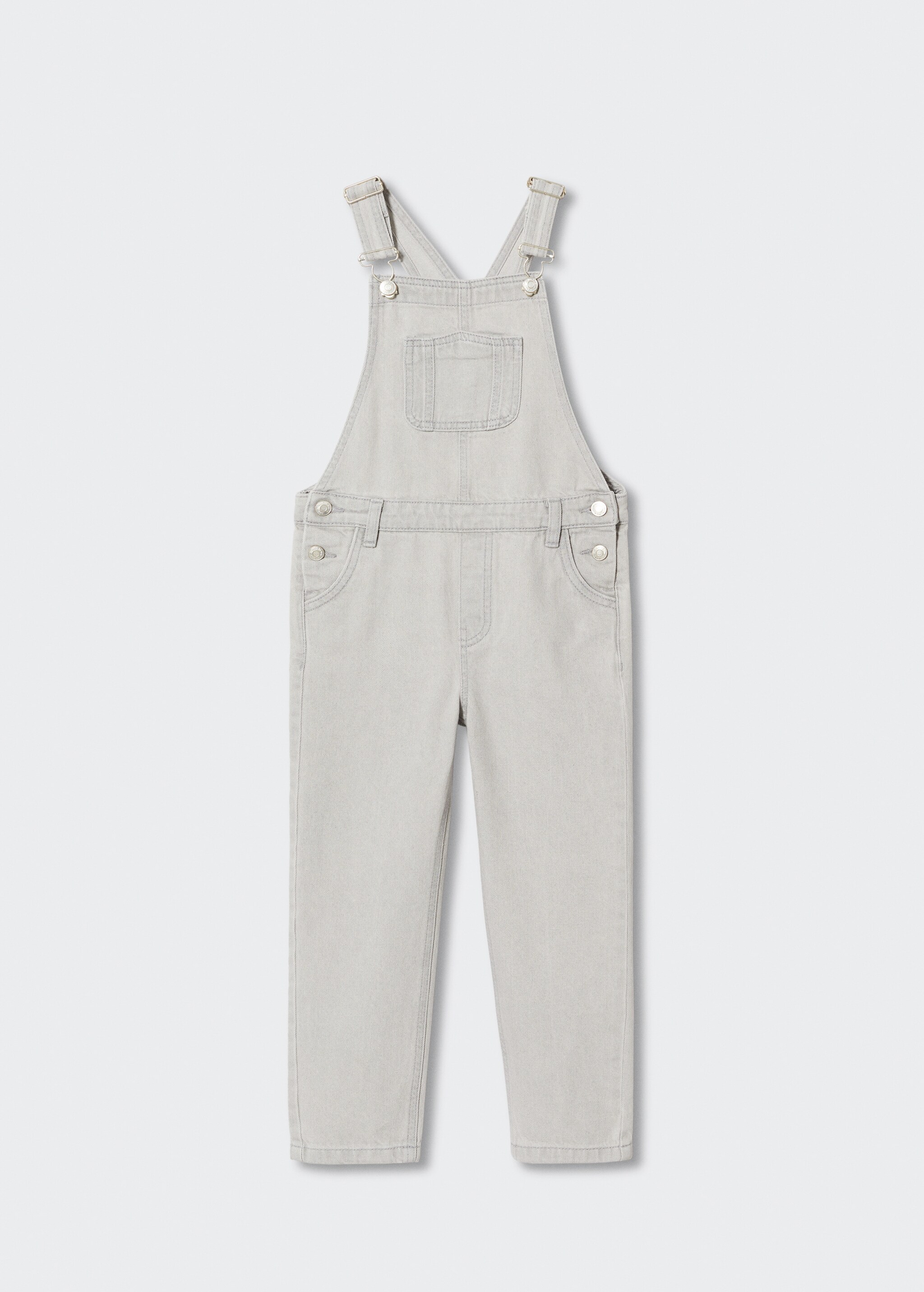 Lined denim dungarees - Article without model