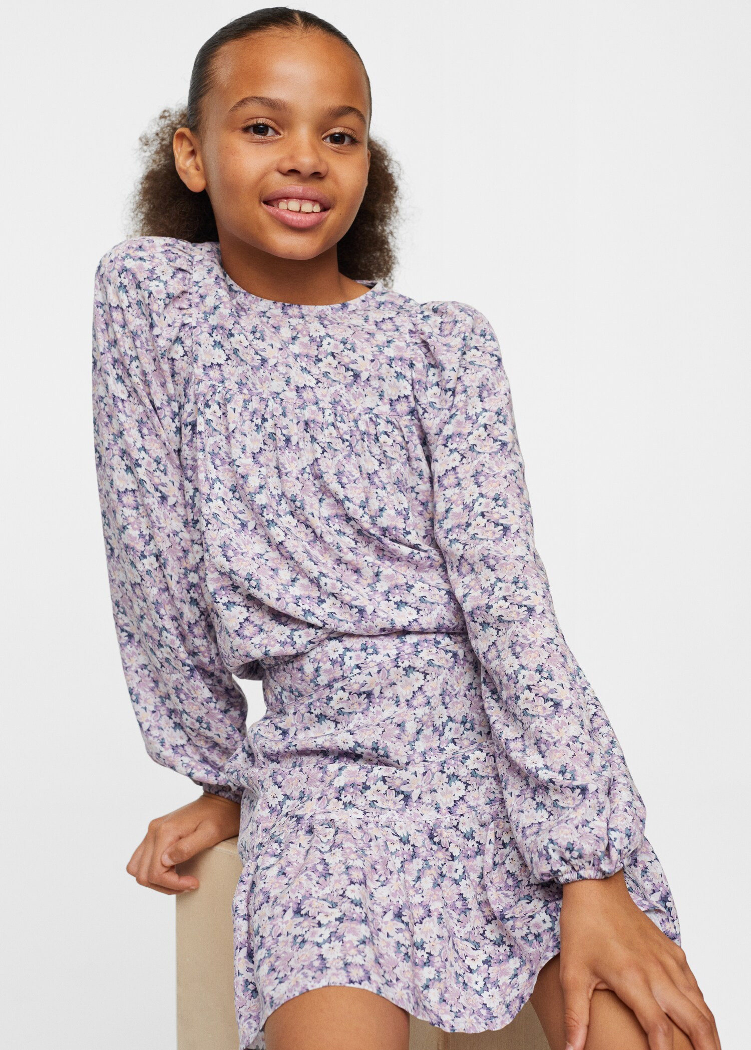 Floral print blouse - Details of the article 1