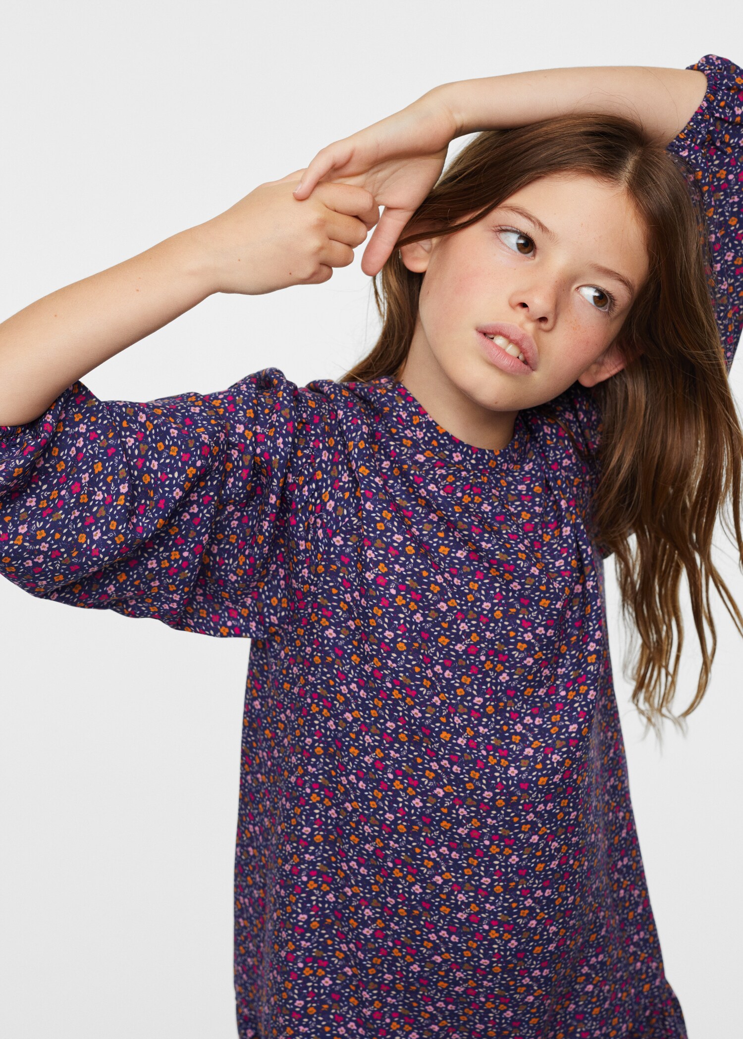 Floral print dress - Details of the article 3