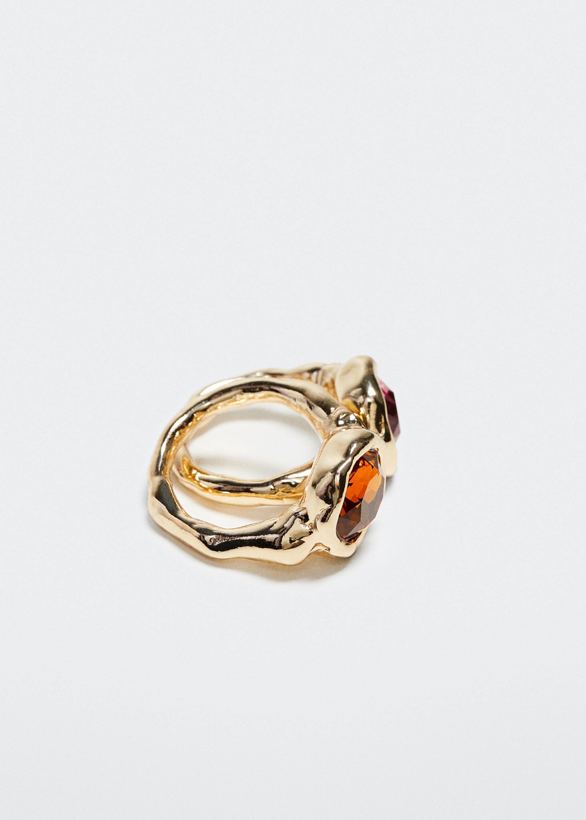 Crystal ring set - Medium plane, Gold. Ref: 37064059-00.