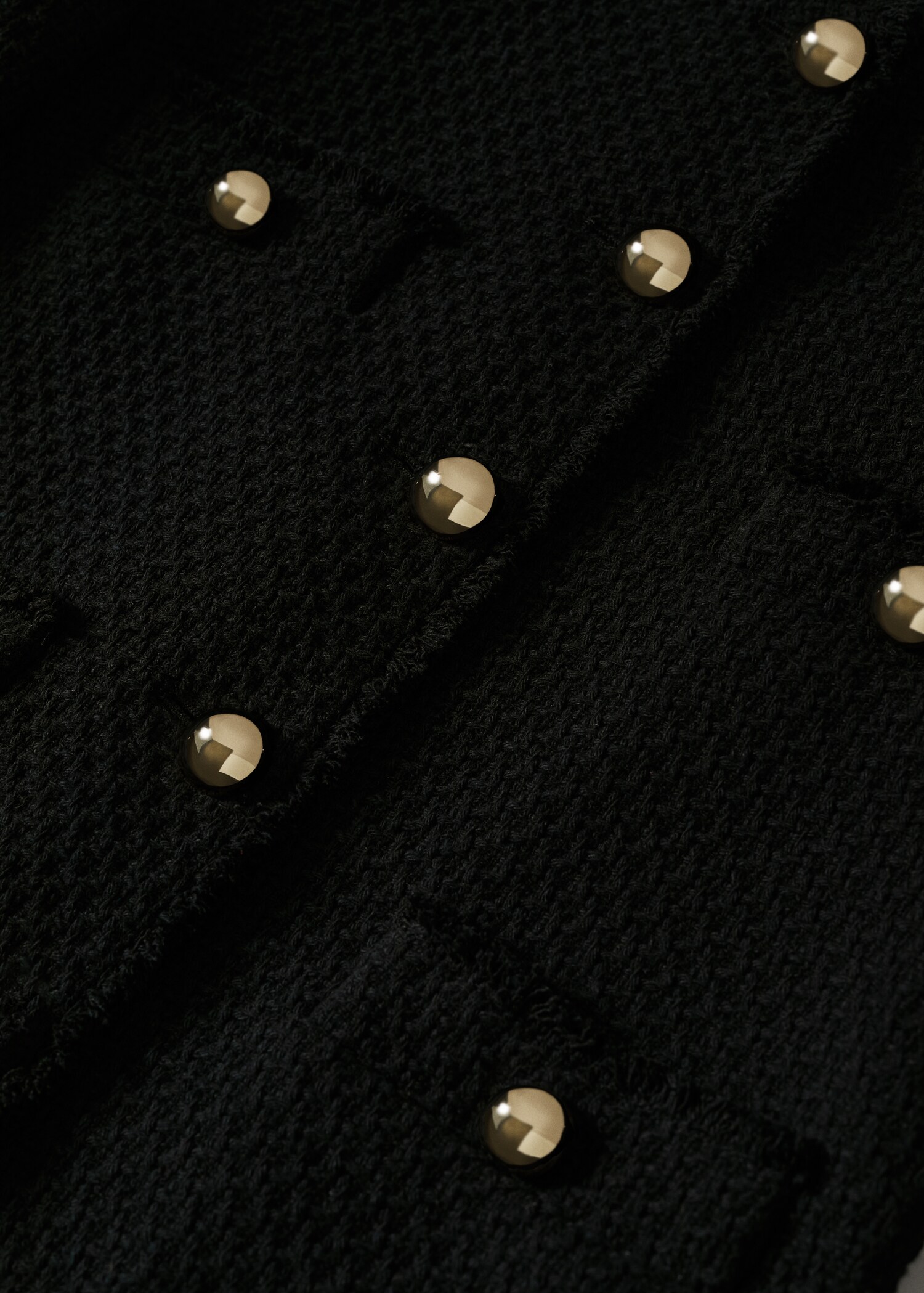 Chaqueta tweed bolsillos - Detalle del artículo 8