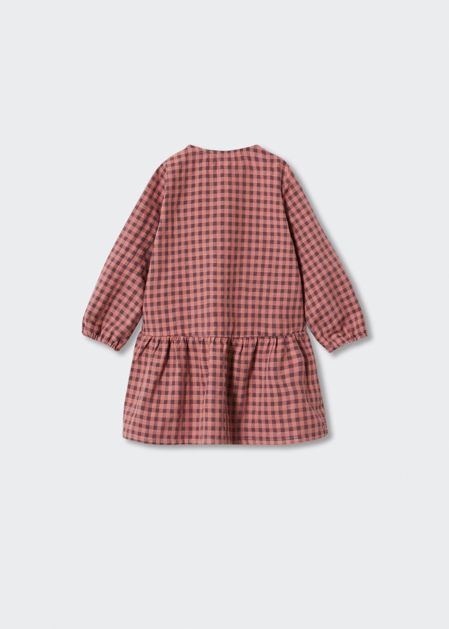 Kleid mit Vichy-Karo - Rückseite des Artikels