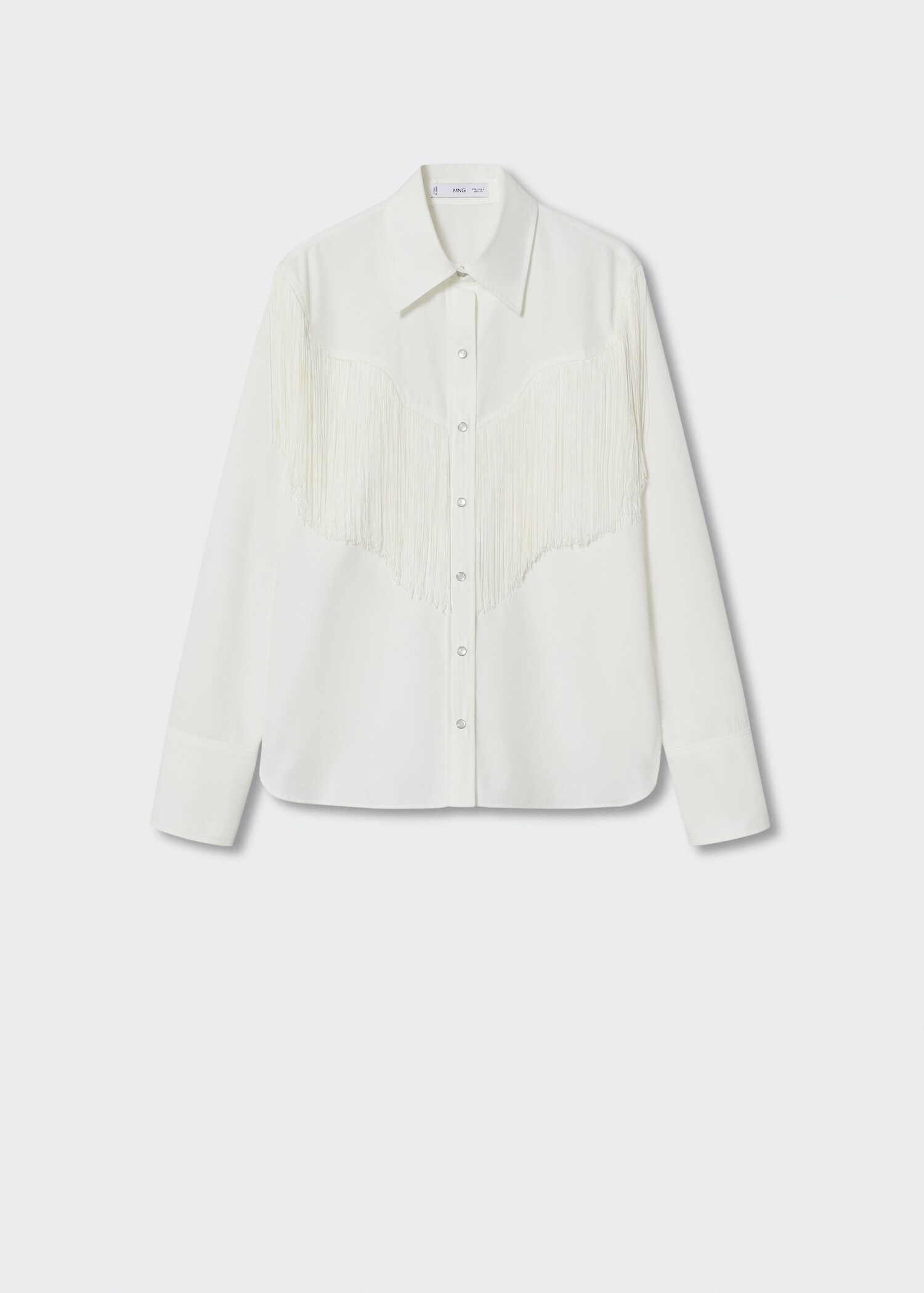 Fringes detail shirt - Article without model