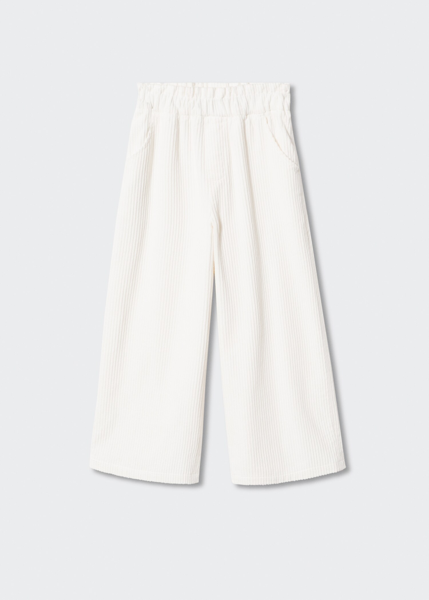 Corduroy culotte trousers - Article without model