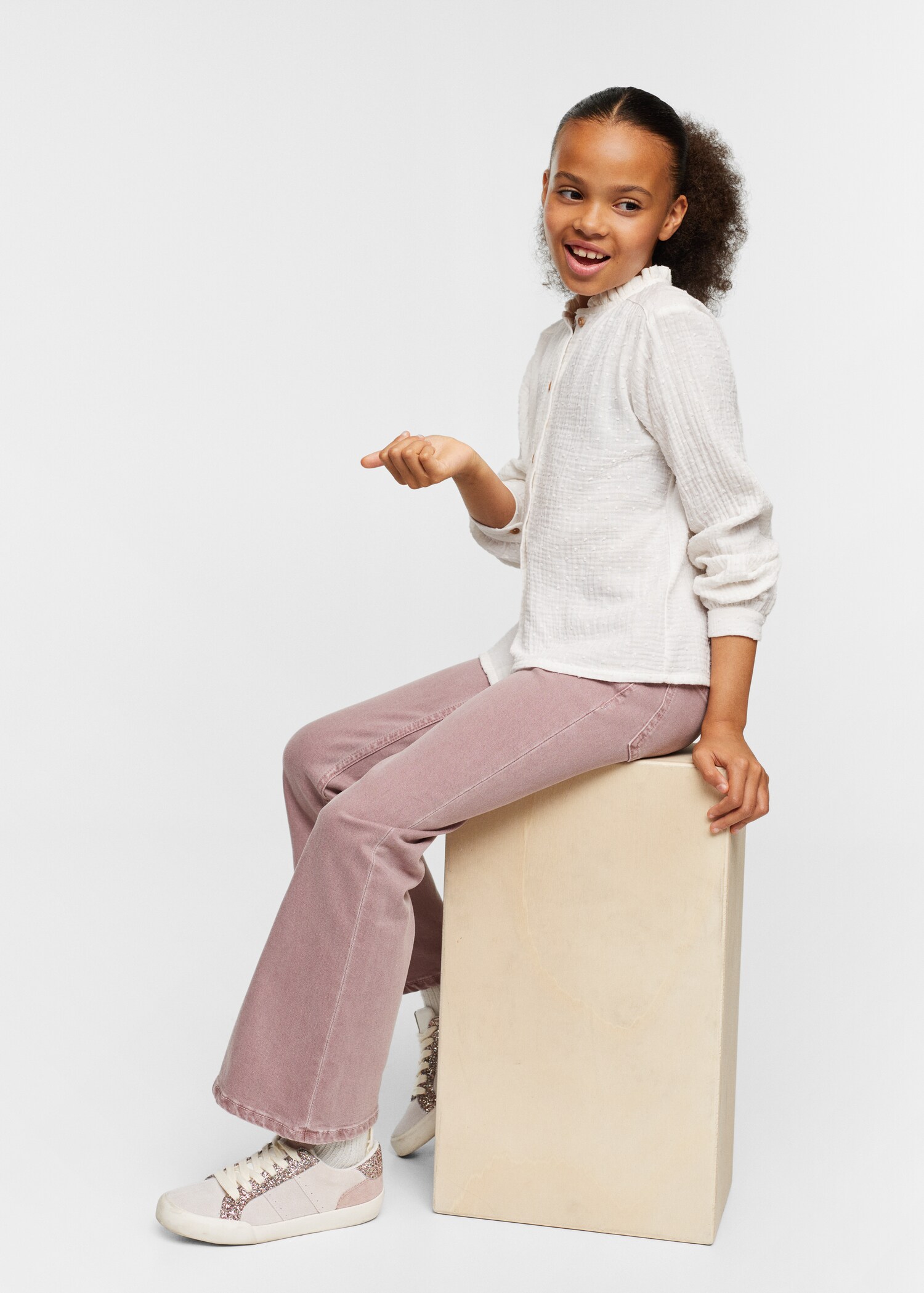 Plumeti cotton blouse - Details of the article 2