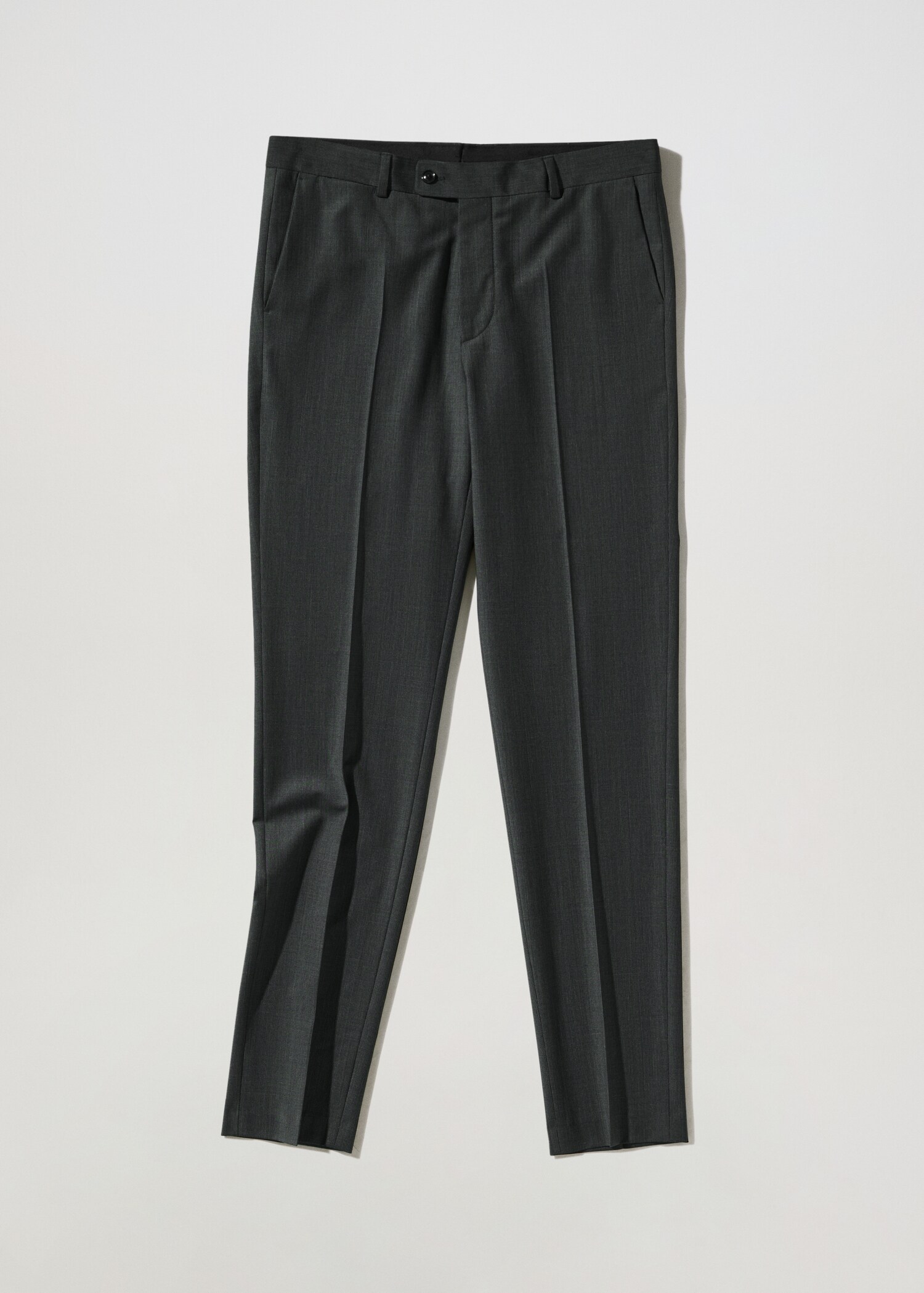 Slim fit wool suit trousers - Article without model