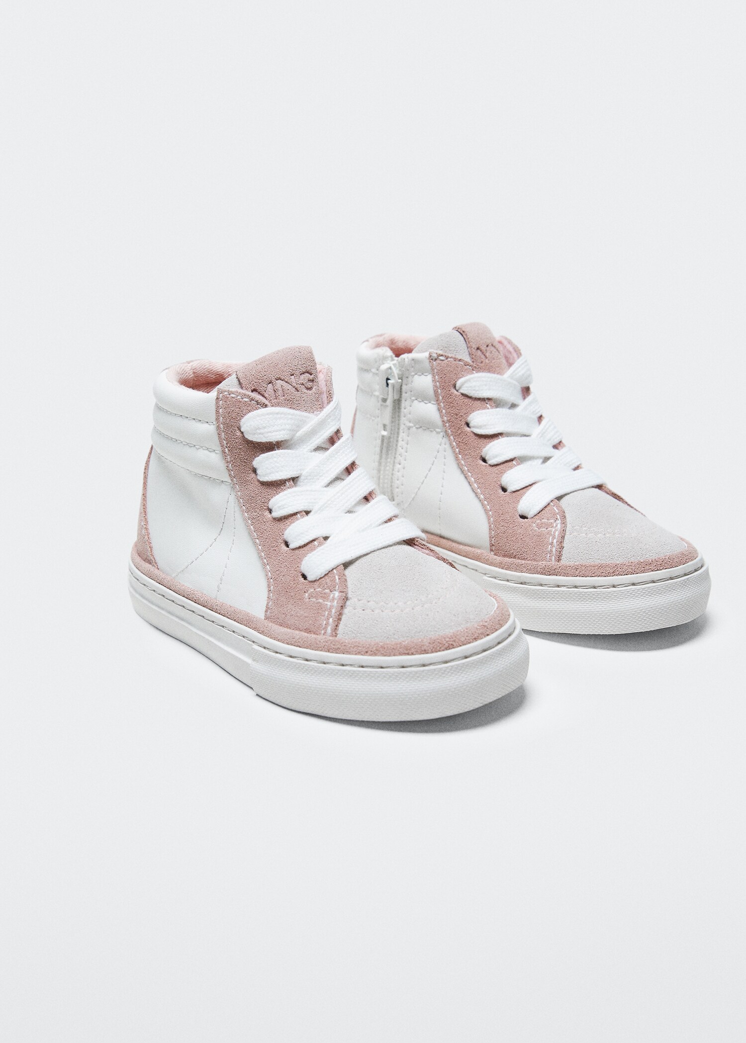 Baskets cuir - Plan moyen