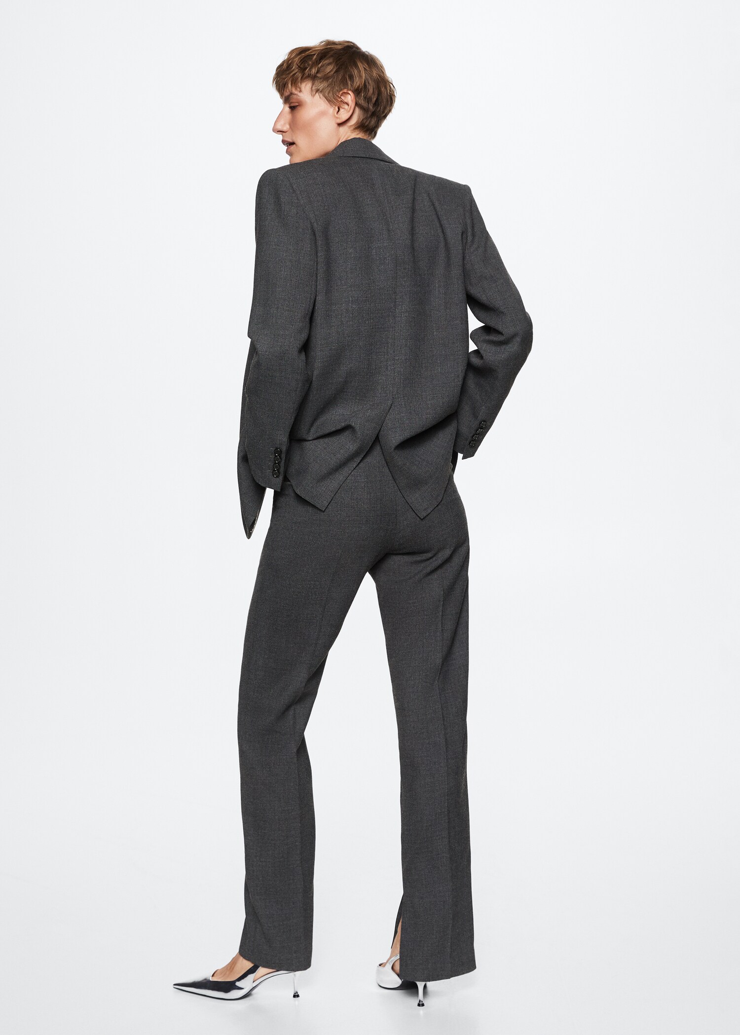 Wool suit trousers - Reverse of the article