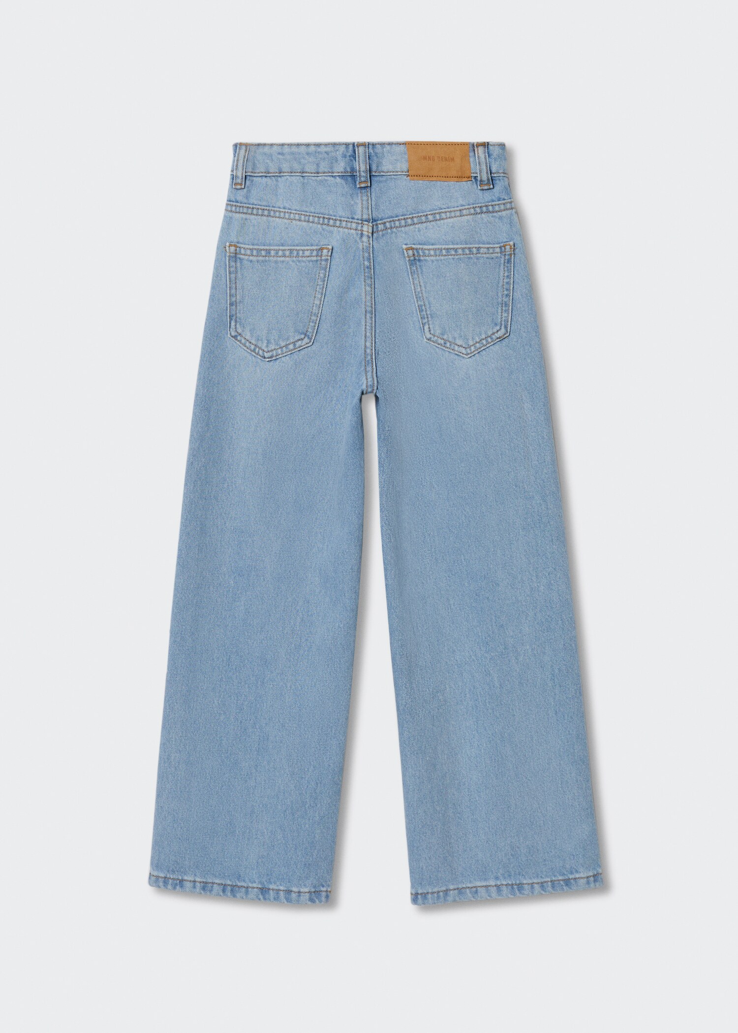 Jeans wide leg - Reverse of the article