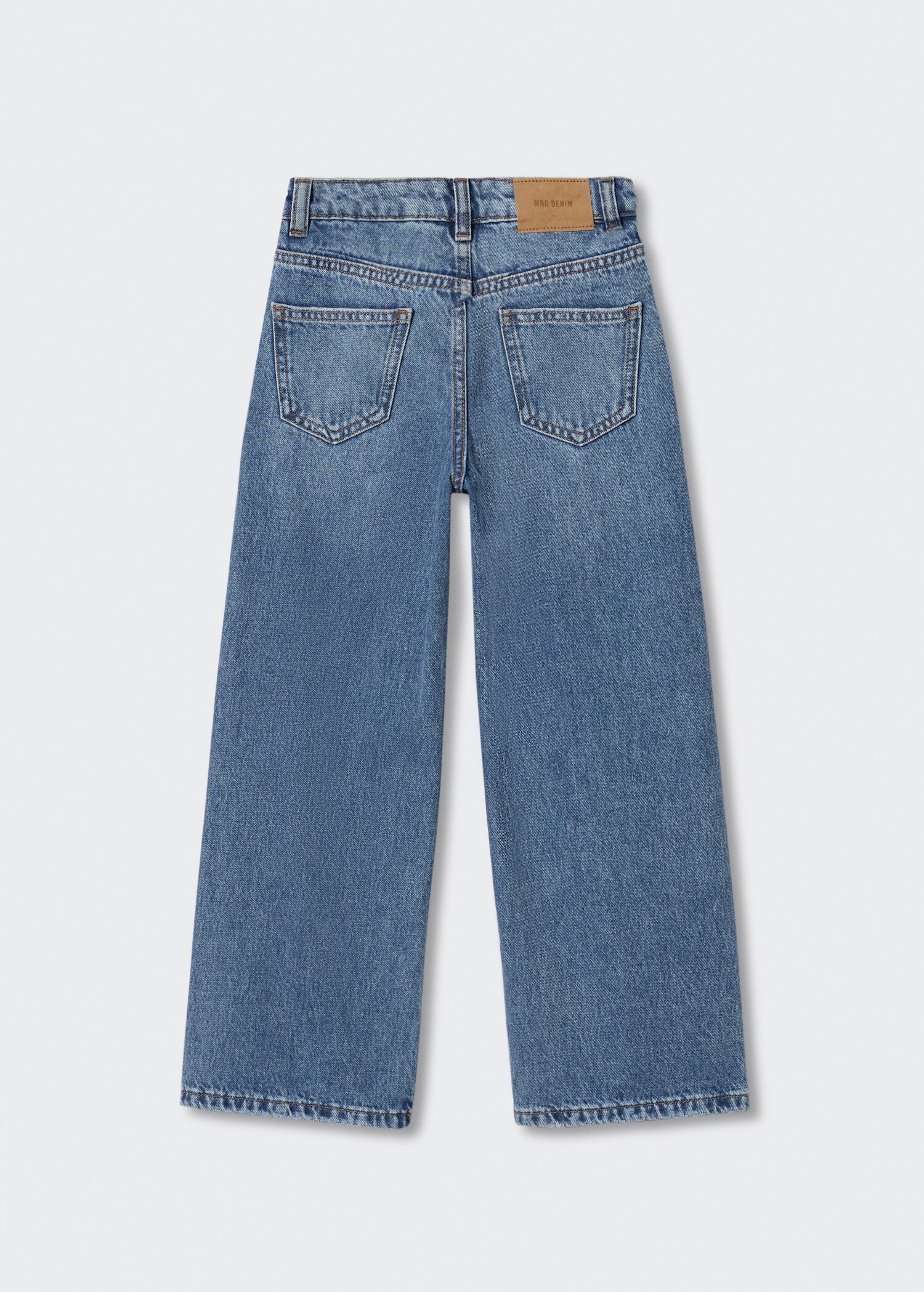Jeans wide leg - Reverse of the article