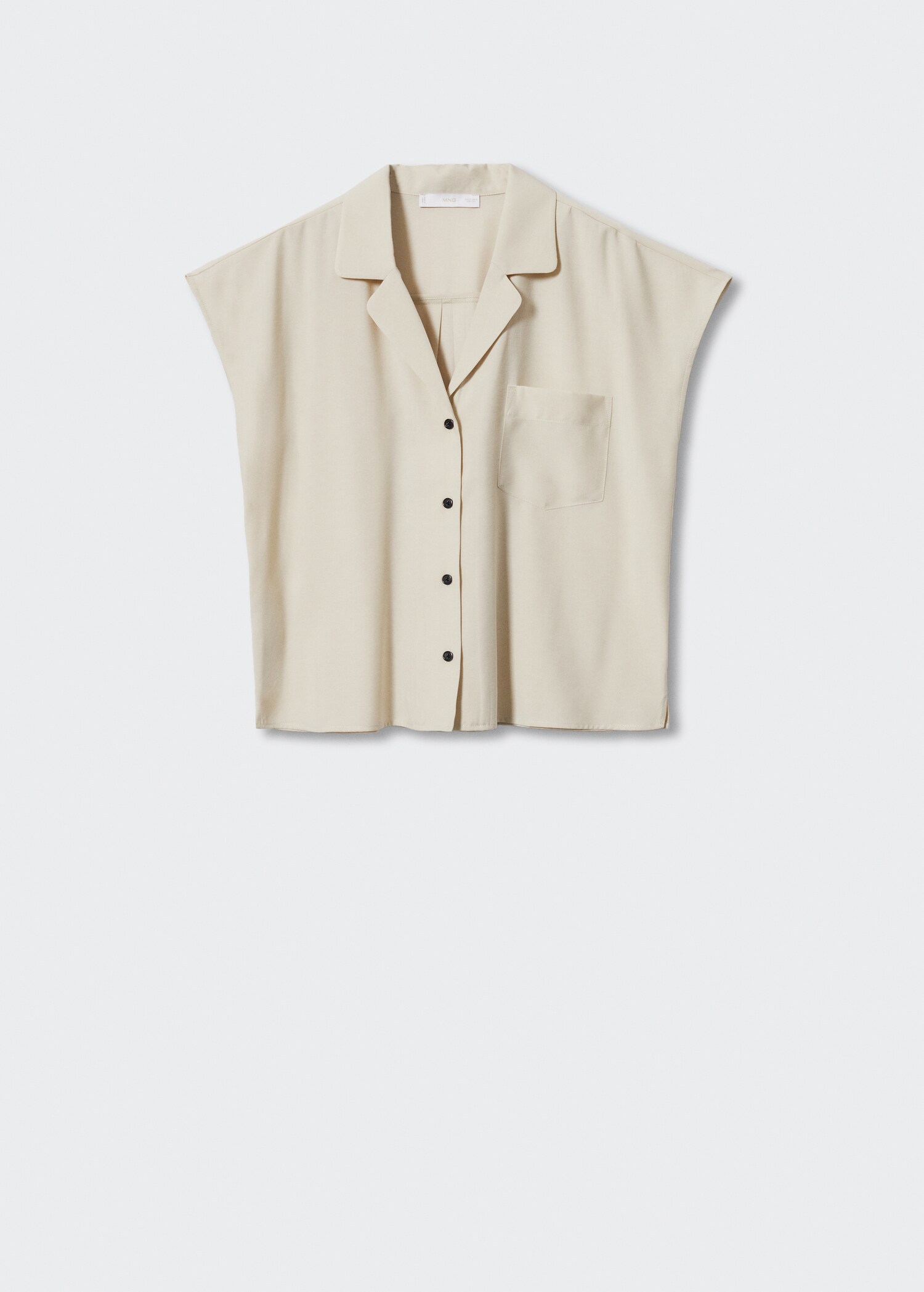 Camisa fluida butxaca - Article sense model