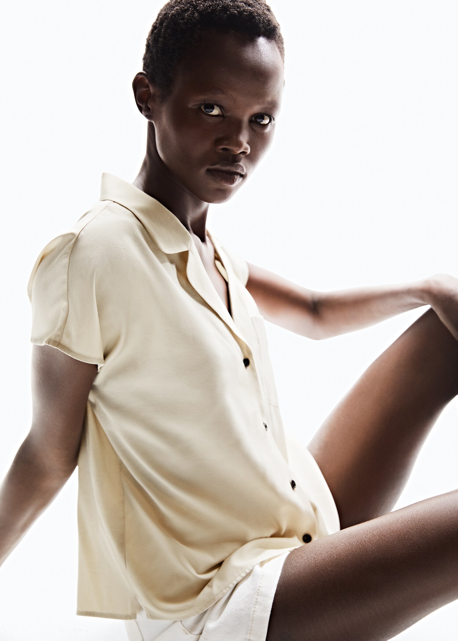 Camisa fluida butxaca - Detall de l'article 2