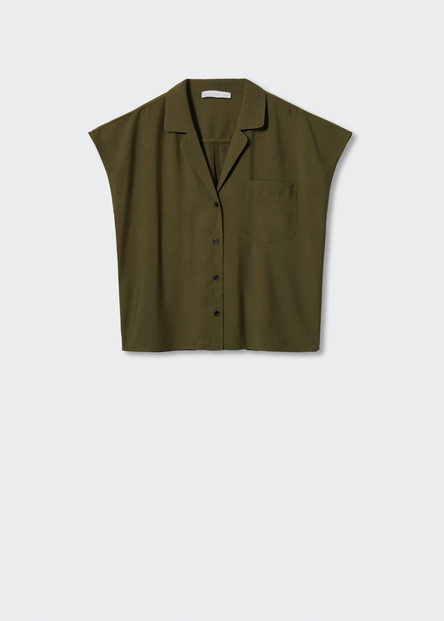 Camisa fluida butxaca - Article sense model