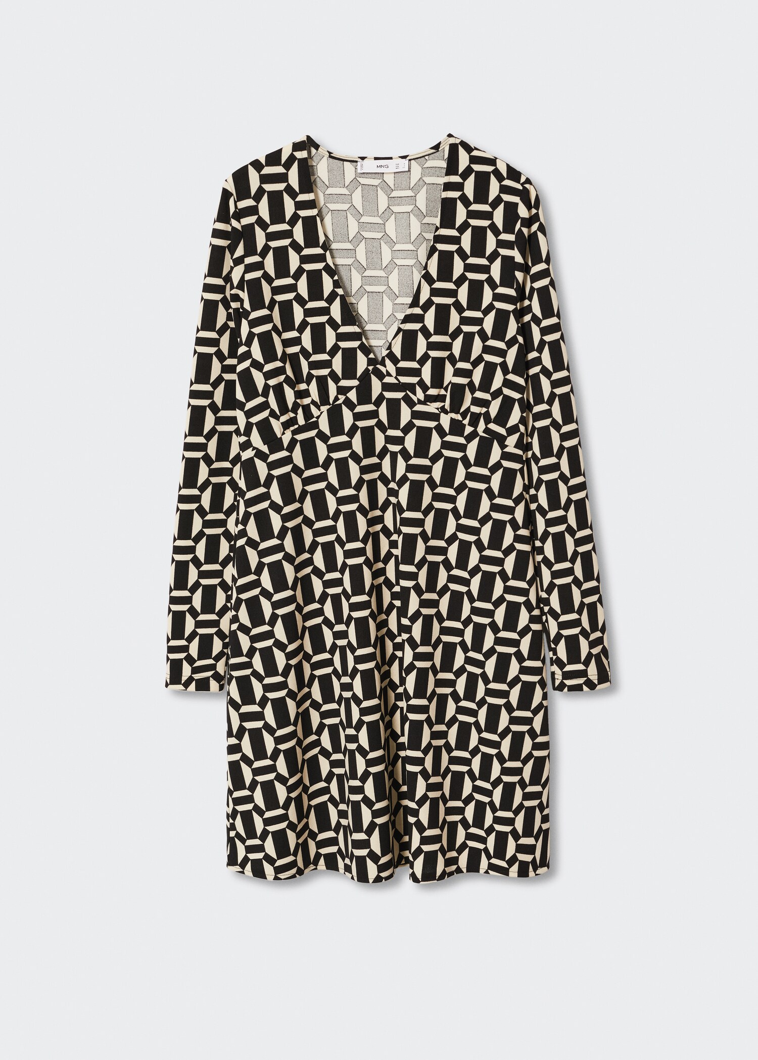 Geometric print dress - Article without model