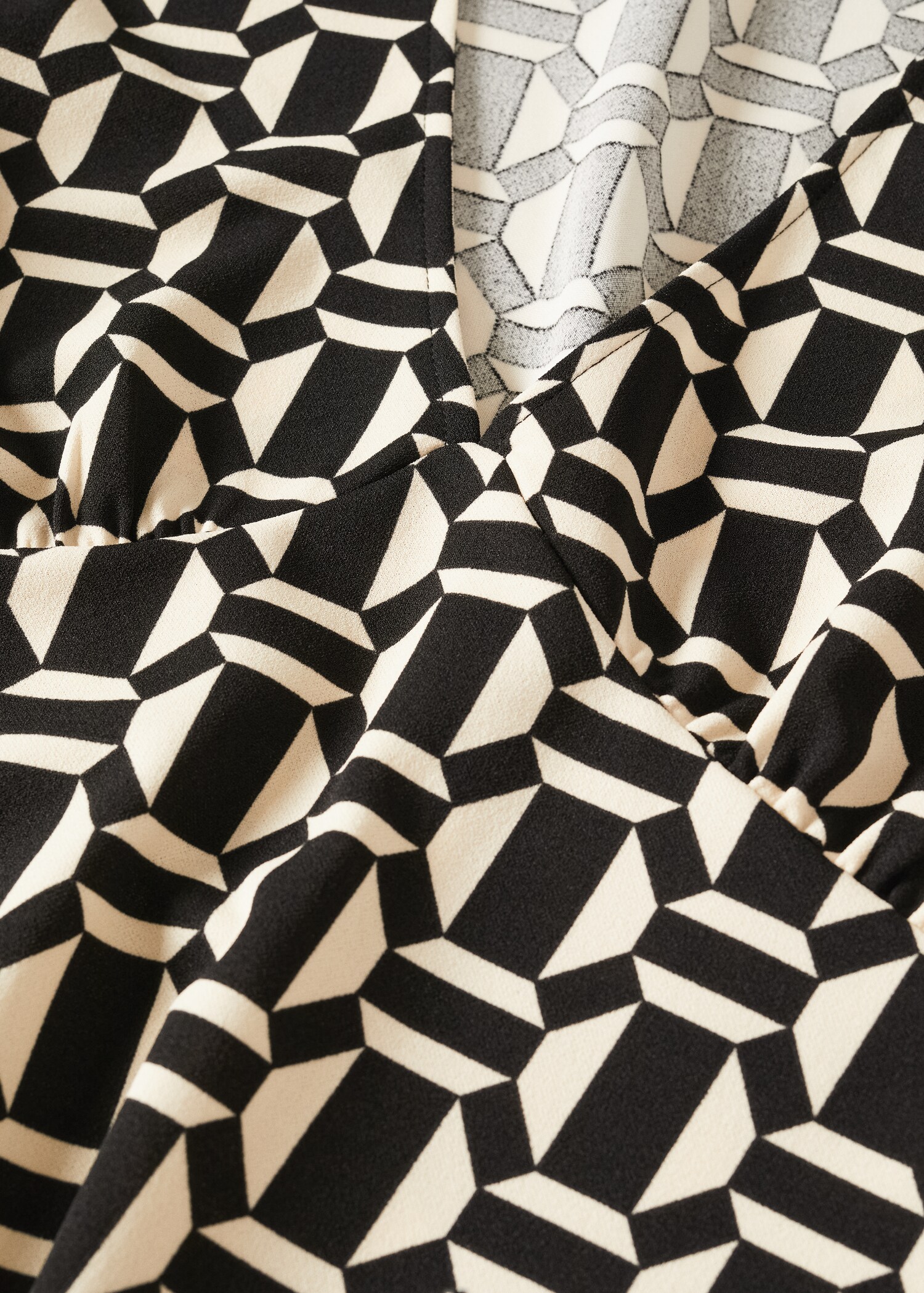 Geometric print dress - Details of the article 8