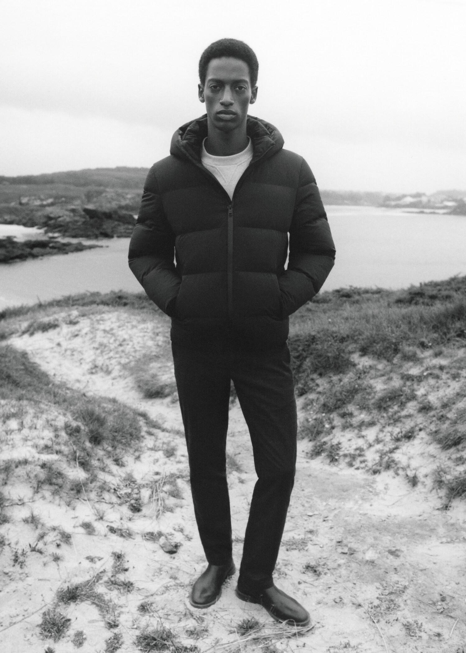 Pantalon slim fit à carreaux en coton - Détail de l'article 5