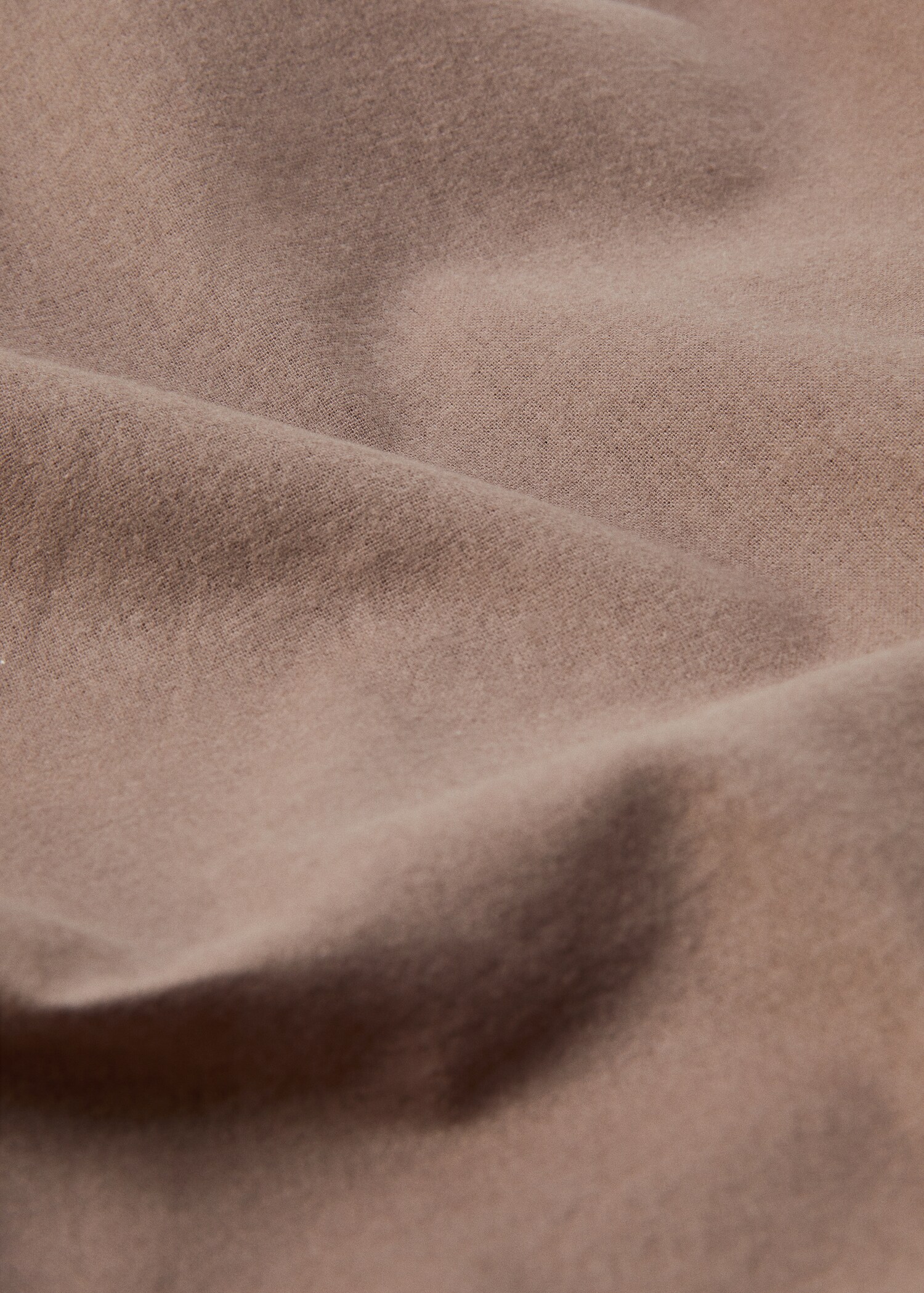 Plain flannel fitted sheet 135/140cm bed - Details of the article 3
