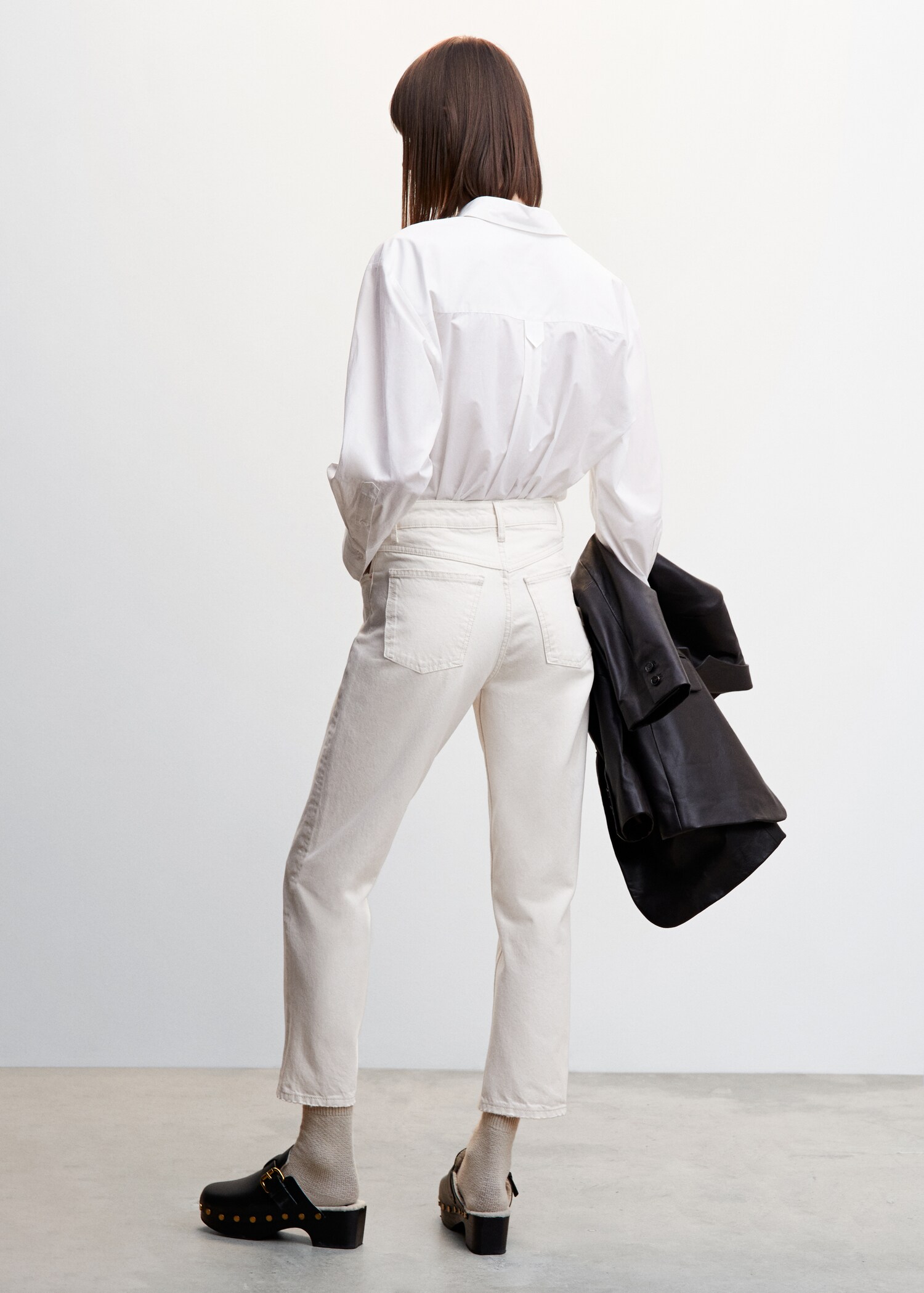 Mom high-waist jeans - Reverse of the article