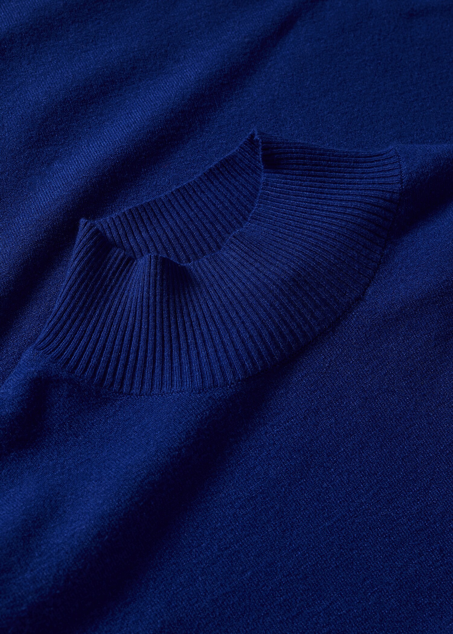 Perkins-neck fine-knit sweater - Details of the article 8