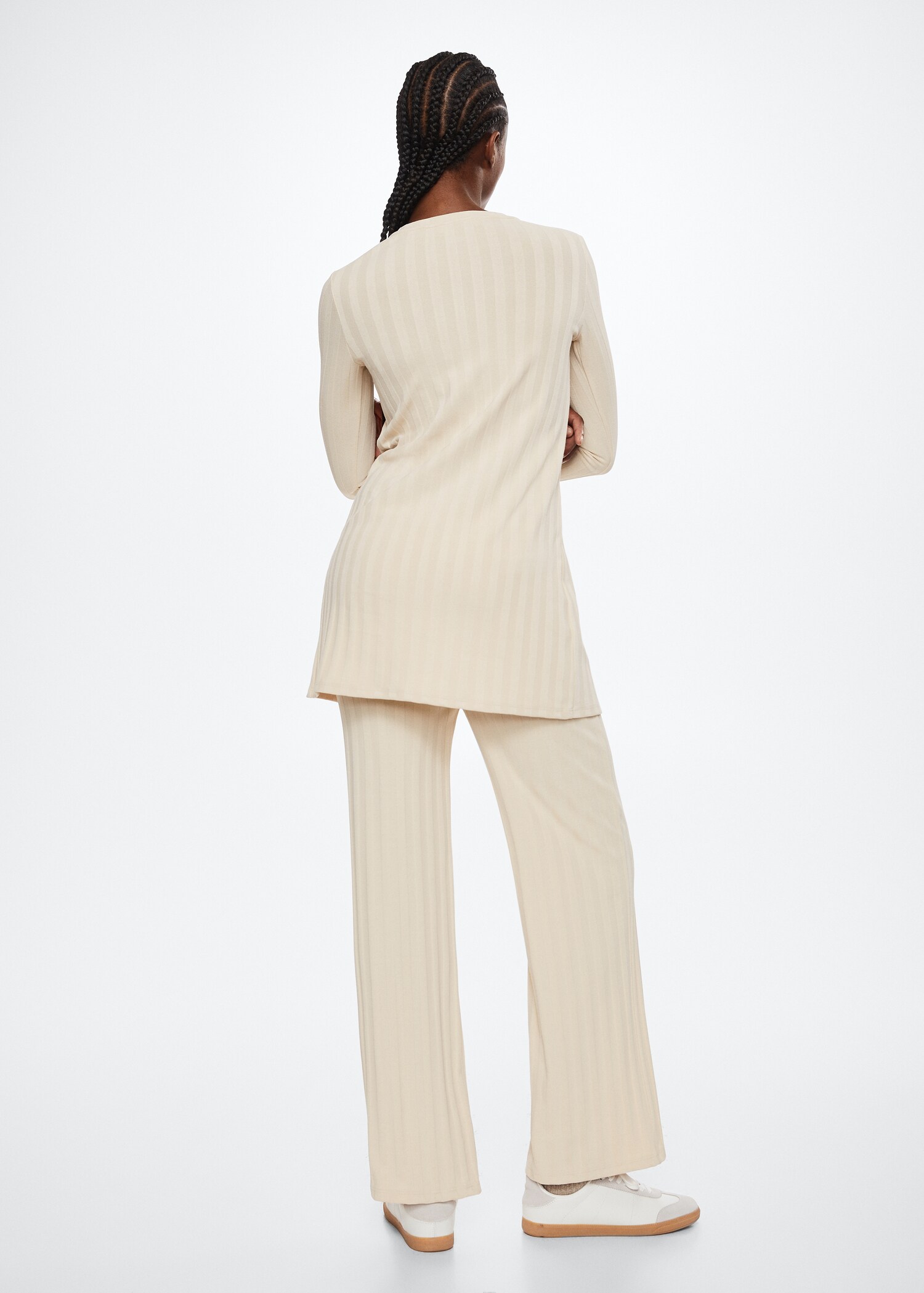 Pantalons punt acampanats - Revers de l'article