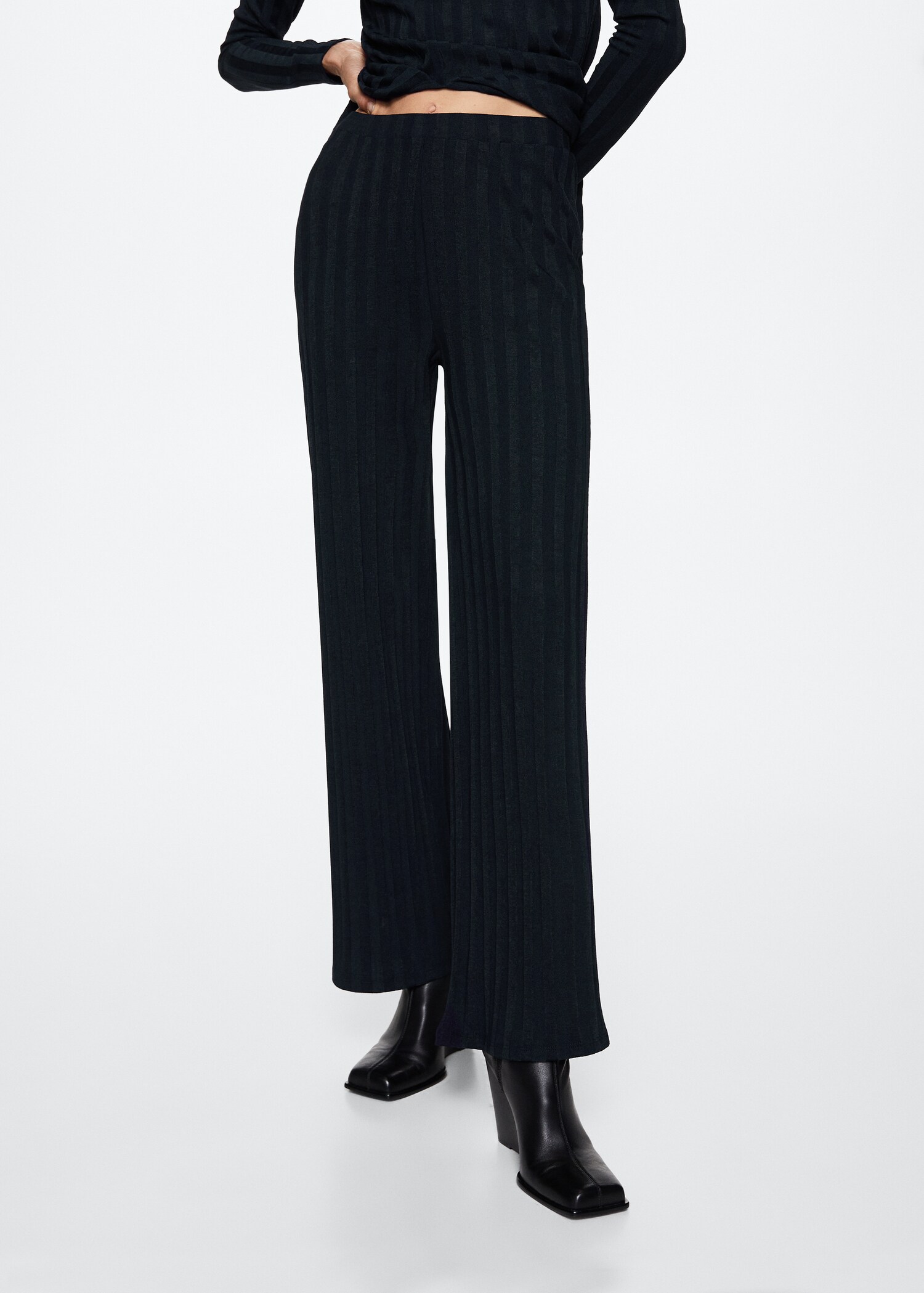 Pantalons punt acampanats - Pla mig