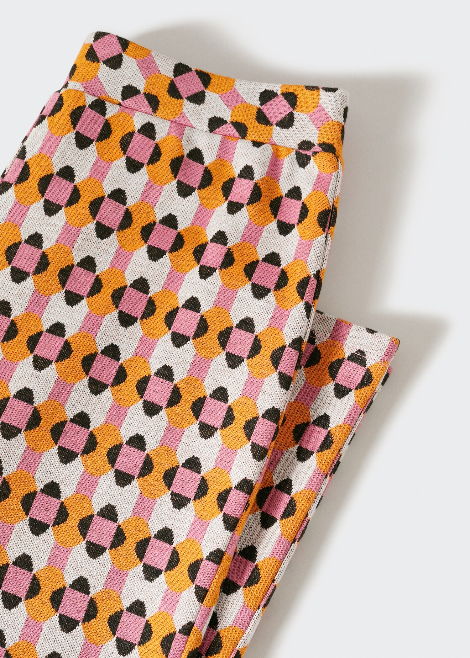Retro-print trousers - Details of the article 8