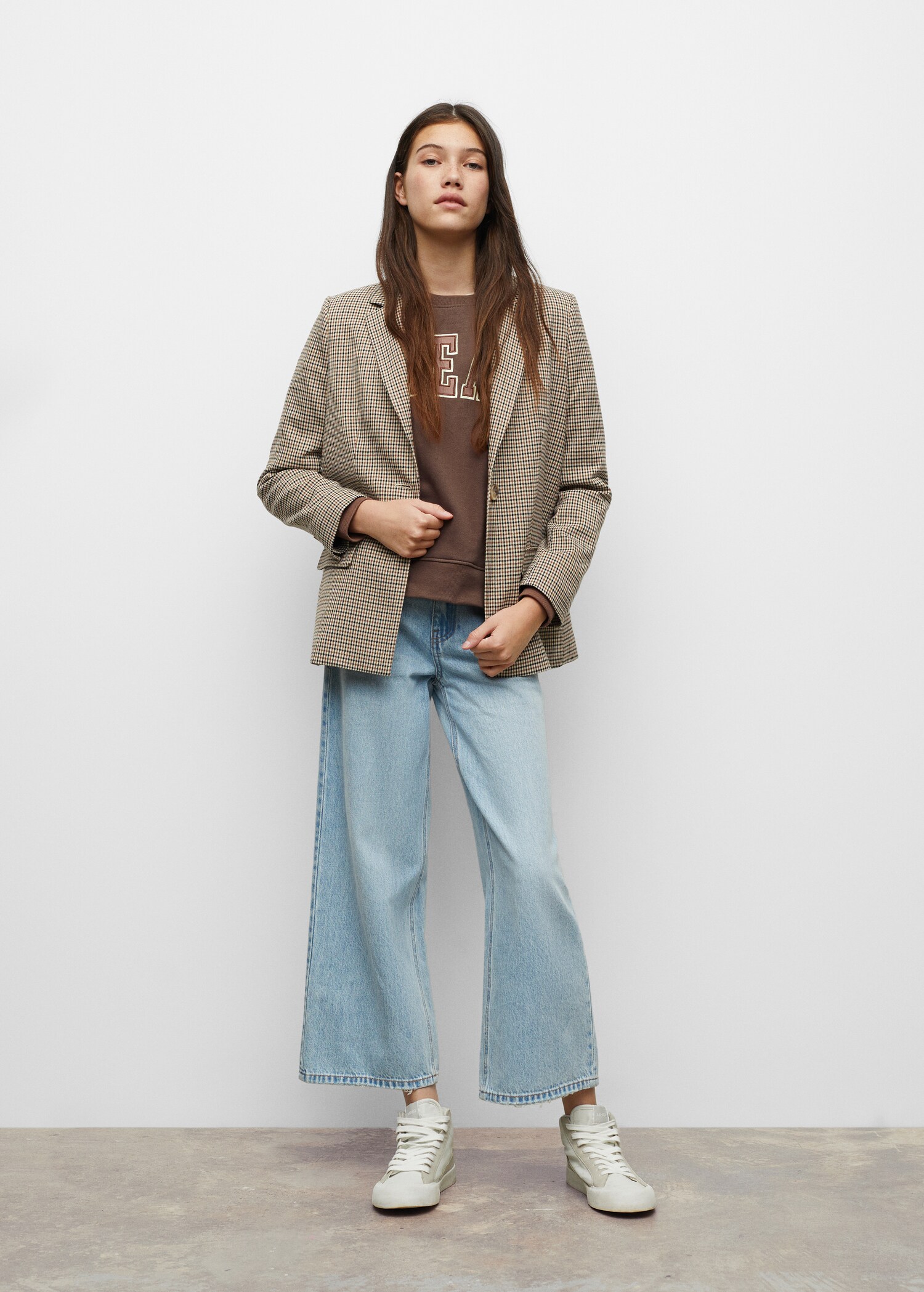 Check suit blazer - Details of the article 2