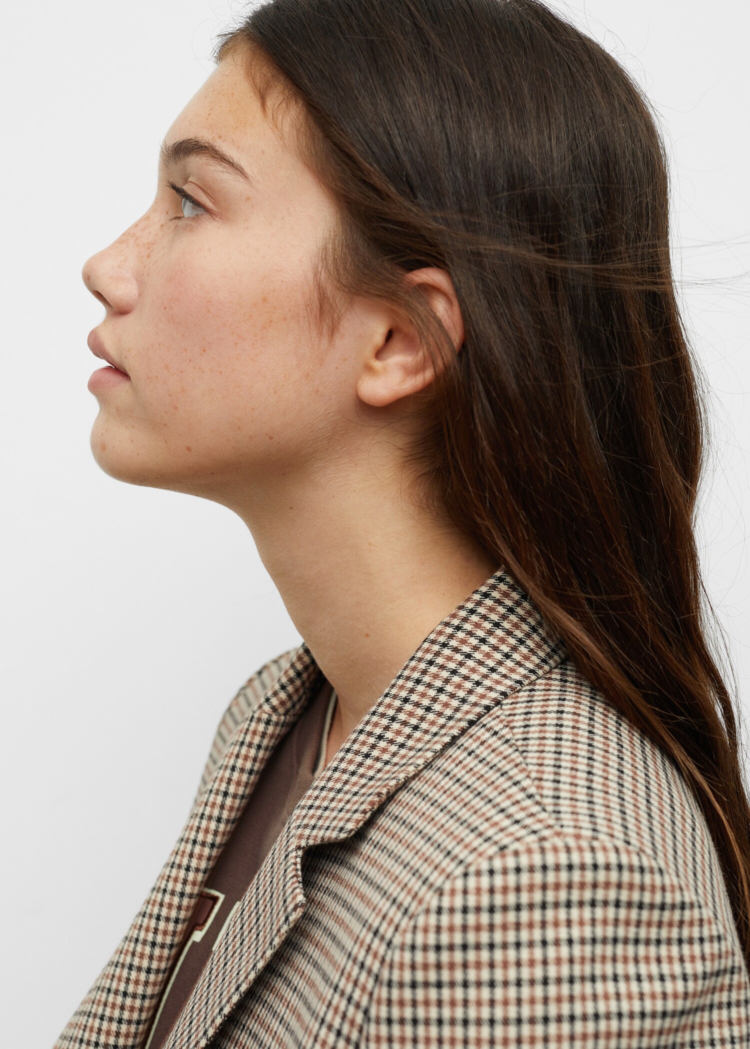 Check suit blazer - Details of the article 4