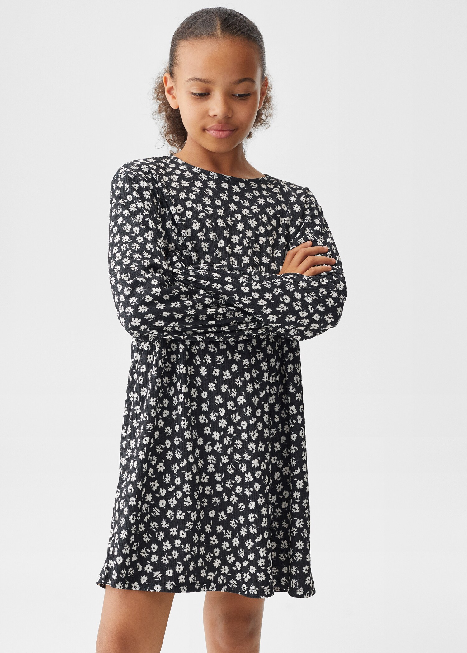 Flower print dress - Medium plane