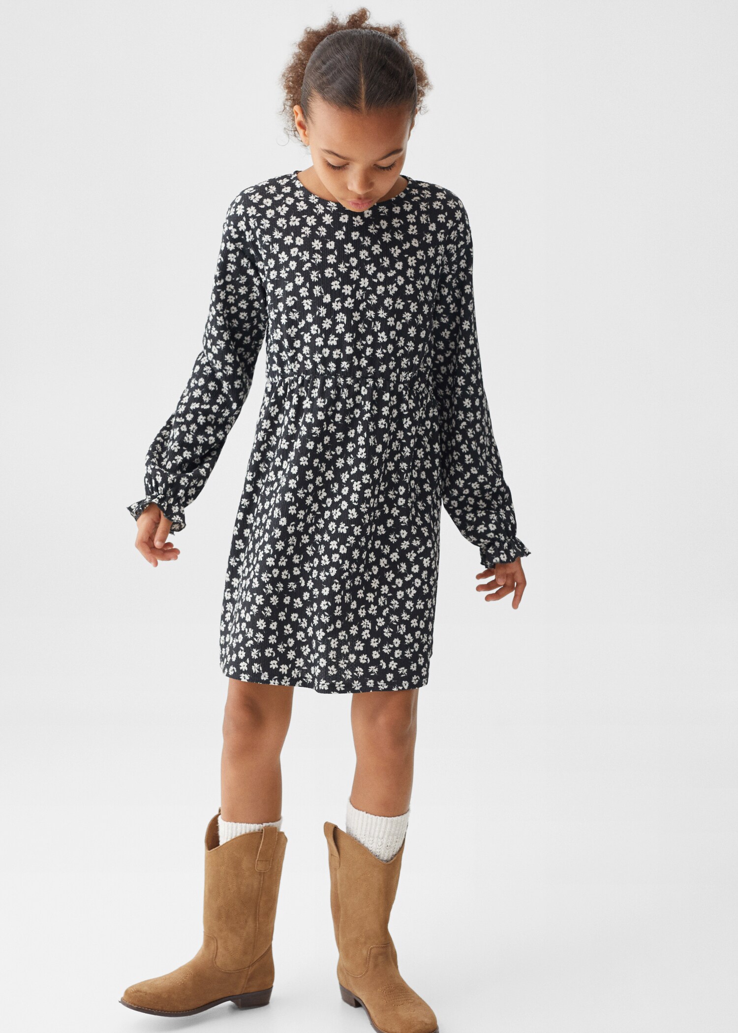 Flower print dress - Details of the article 2
