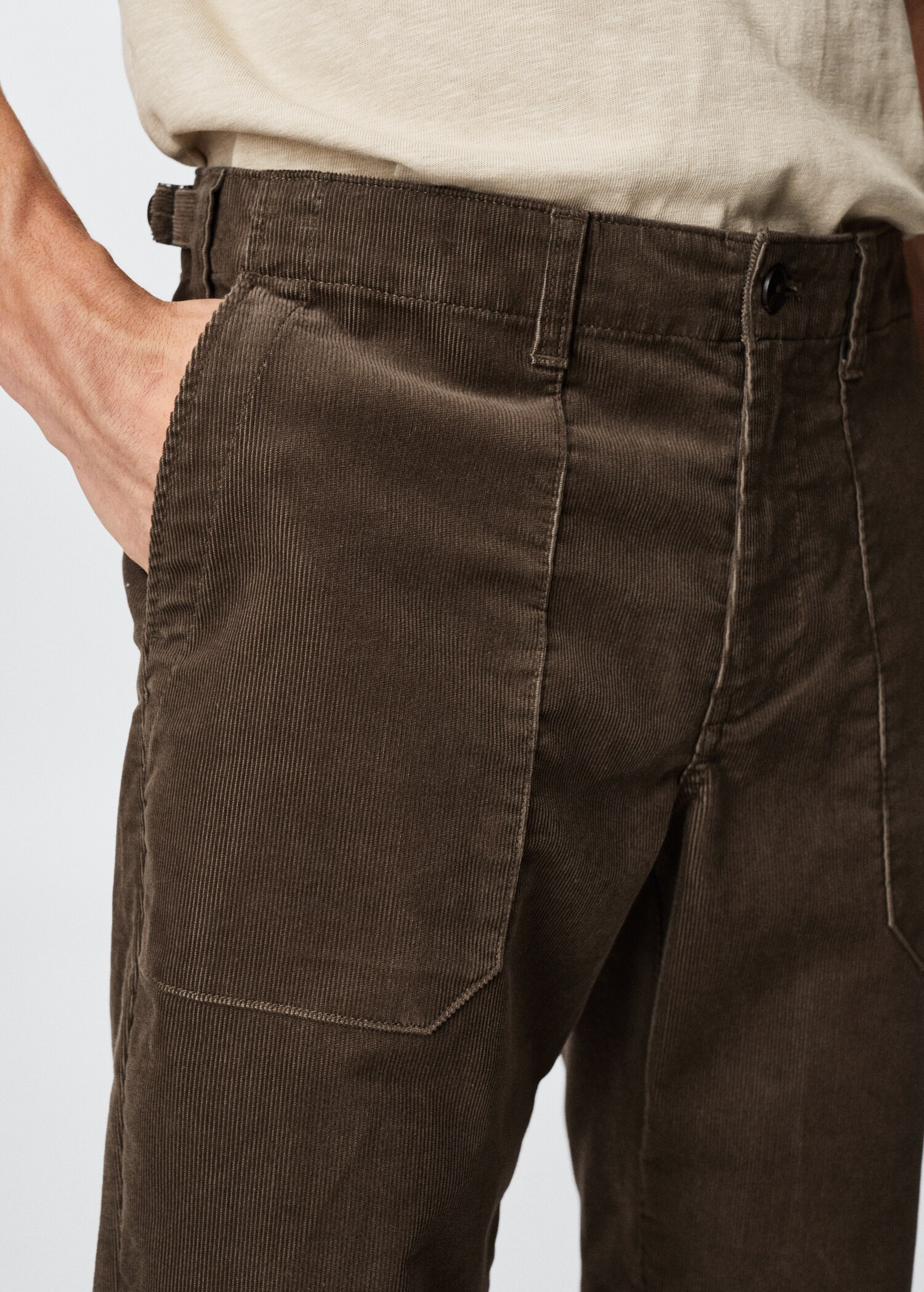 Worker corduroy trousers - Details of the article 1