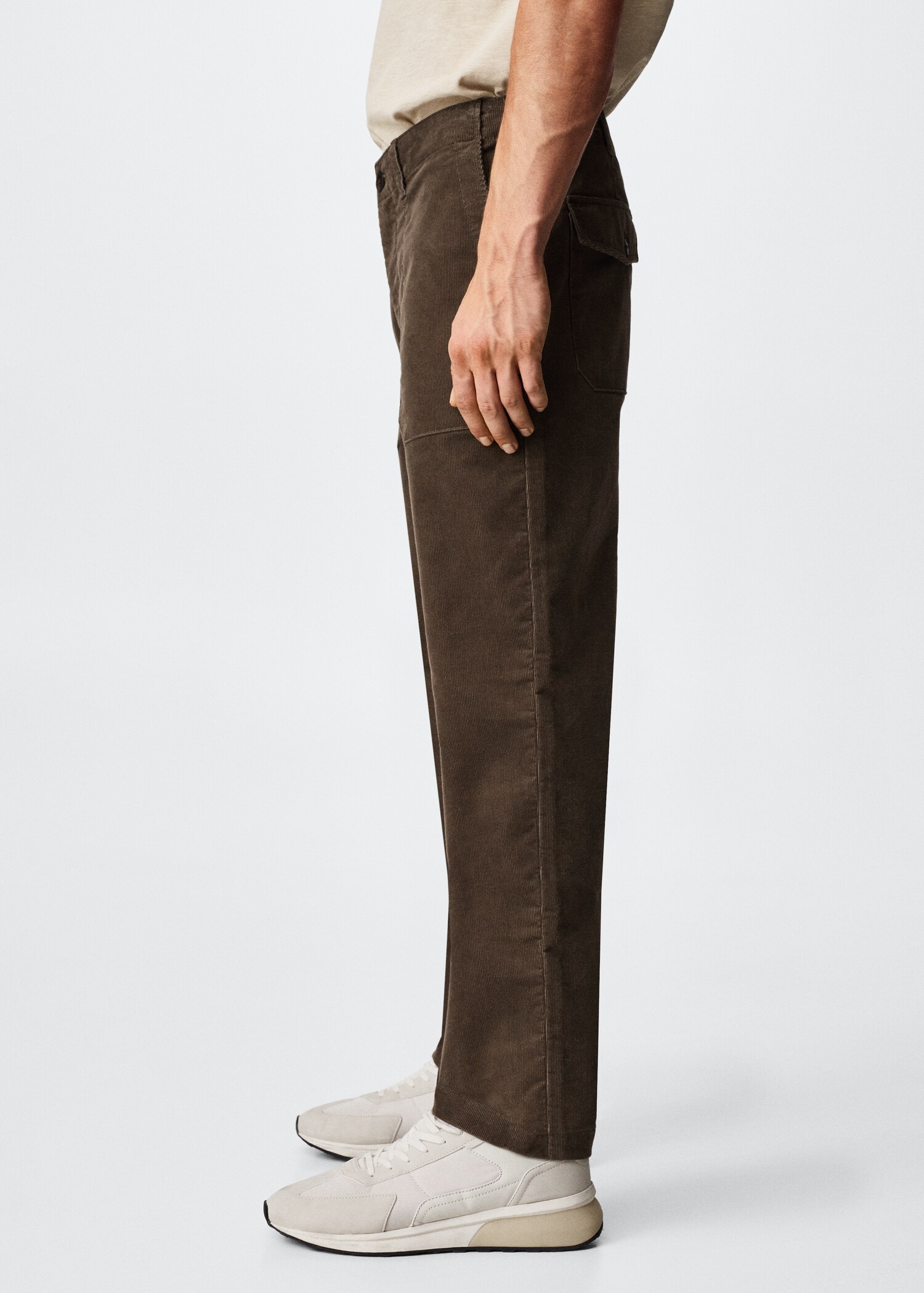 Worker corduroy trousers - Details of the article 2