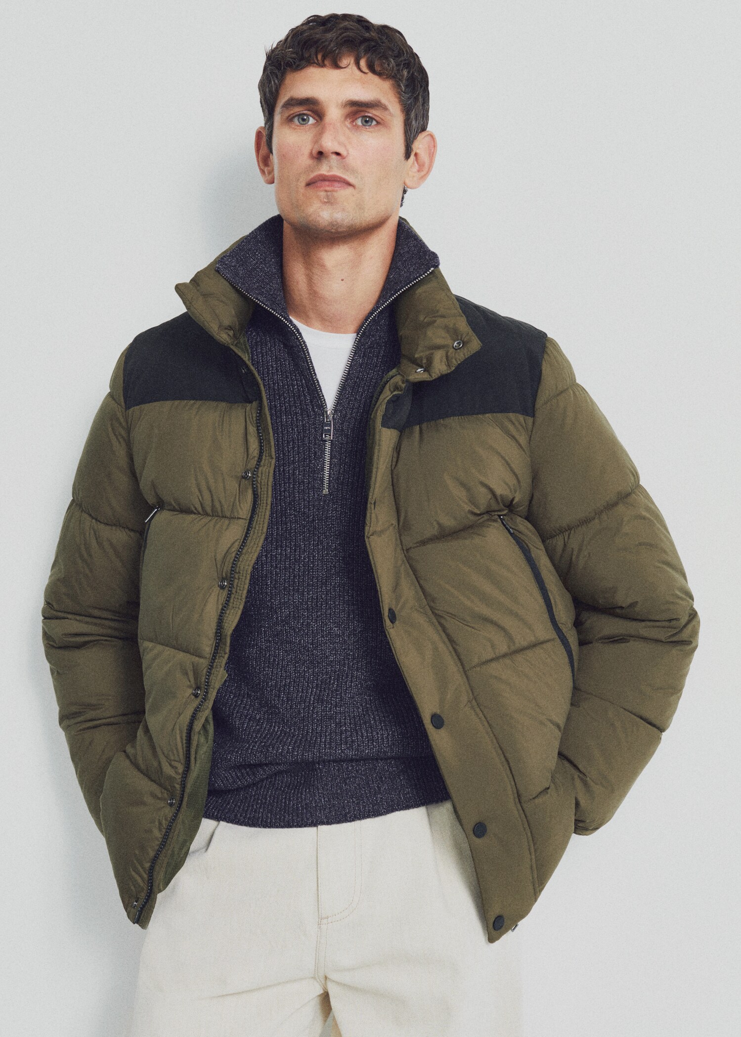 Short thermoregulating anorak - Details of the article 4