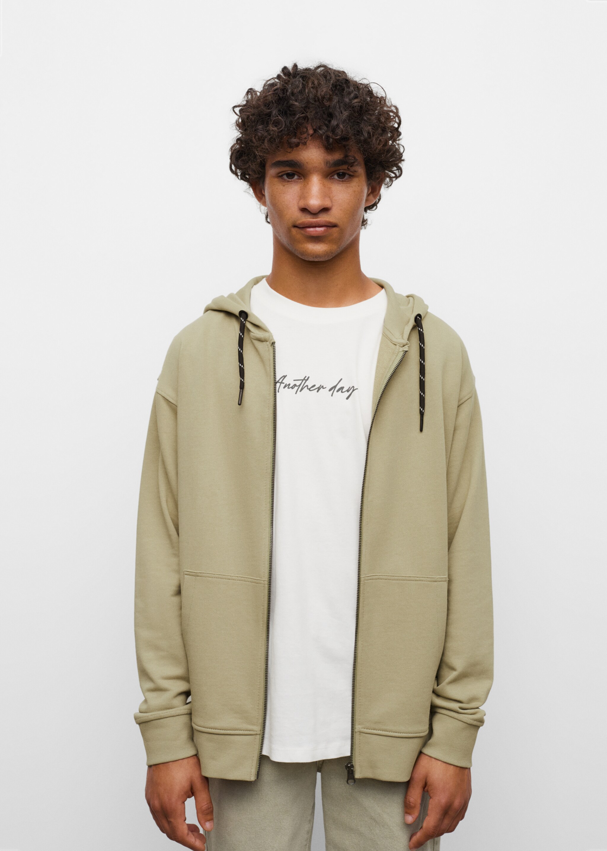 Zipped hoodie - Details of the article 2