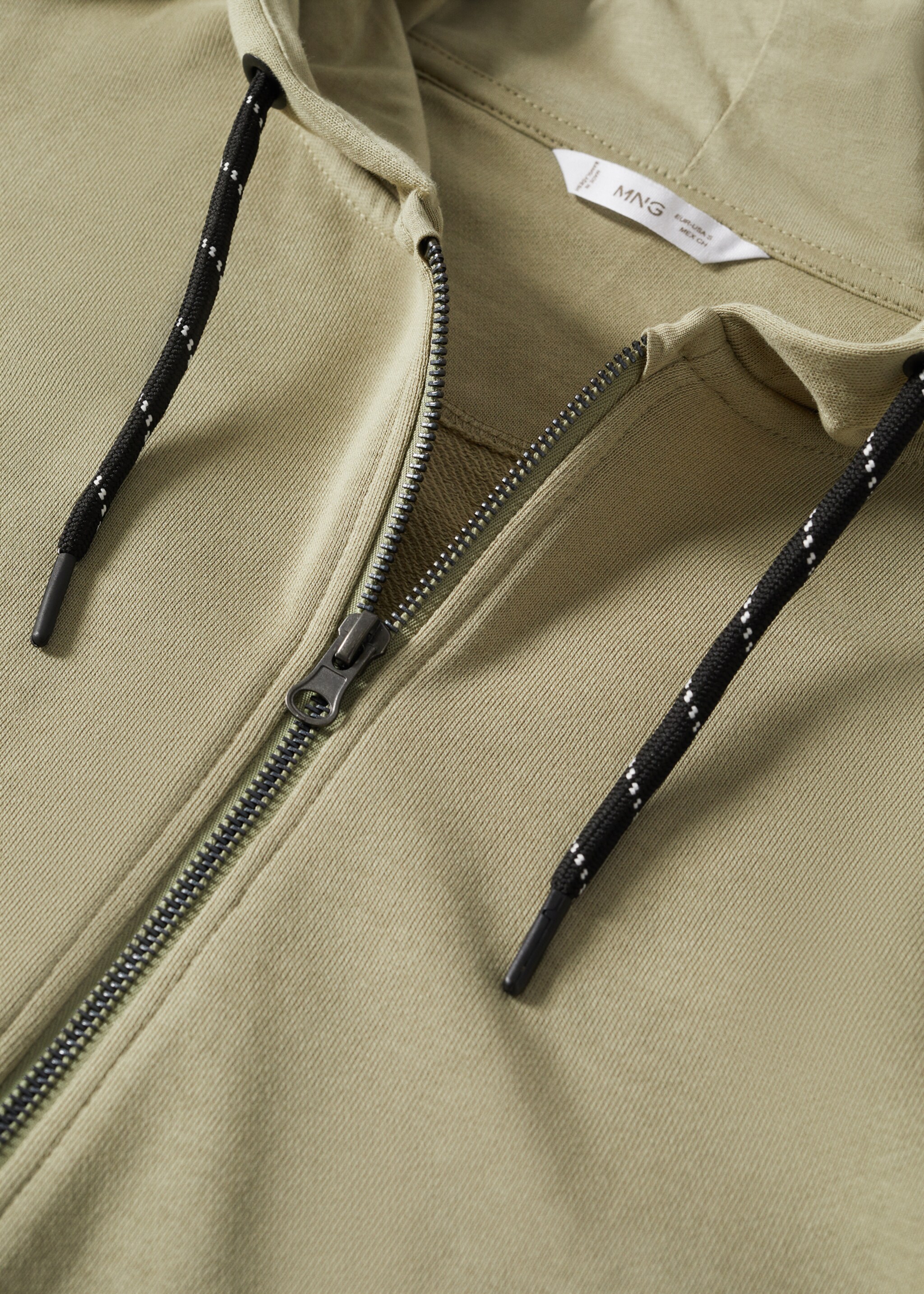 Zipped hoodie - Details of the article 8