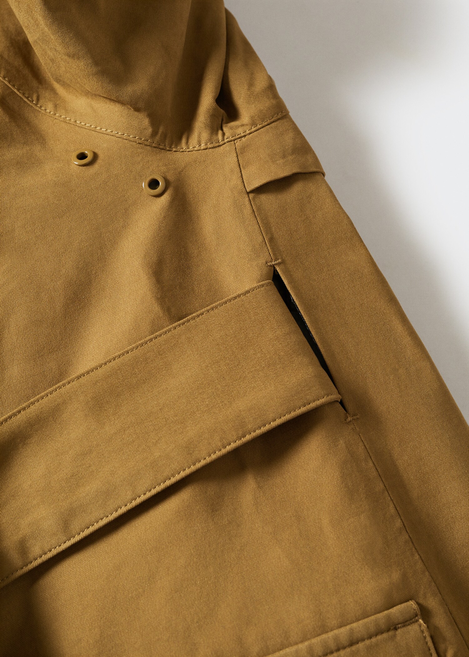Nepromokavá parka s větrovkou - Detail zboží 0
