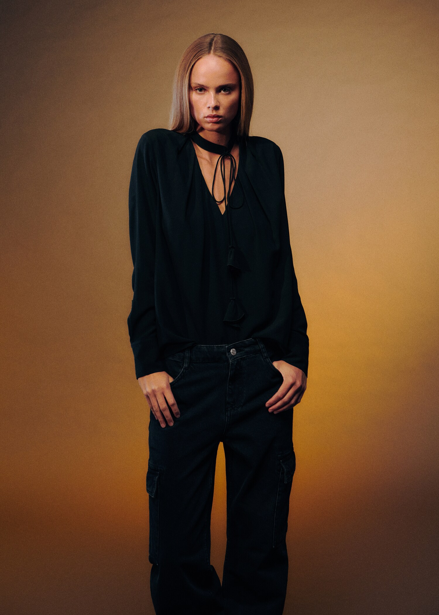 Blusa lazo cuello - Detalle del artículo 7