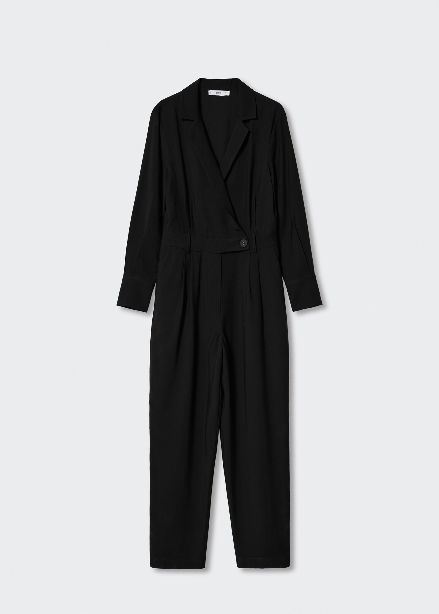 Long jumpsuit with lapels - Article without model