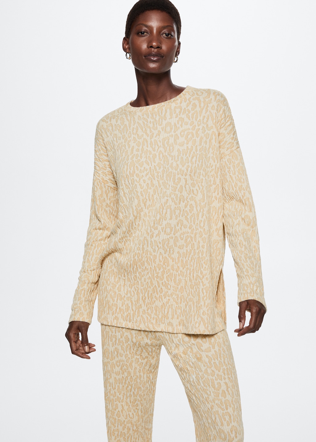 Pantalon en maille femme hotsell