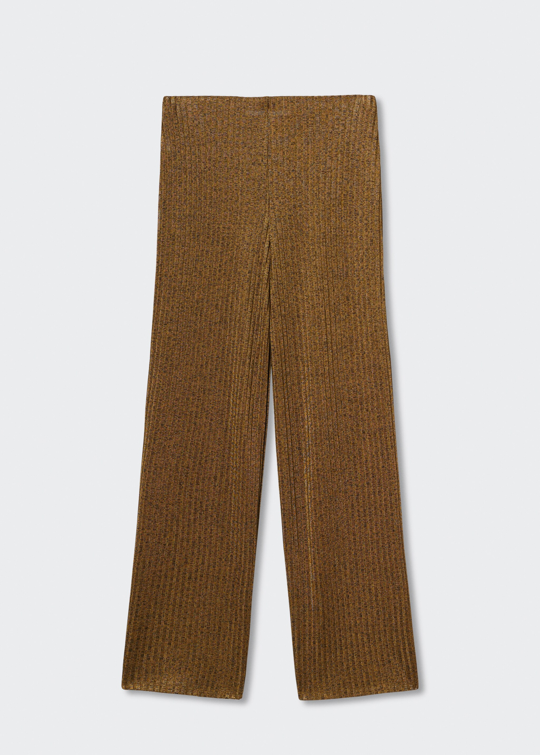 Wool-blend palazzo trousers - Article without model