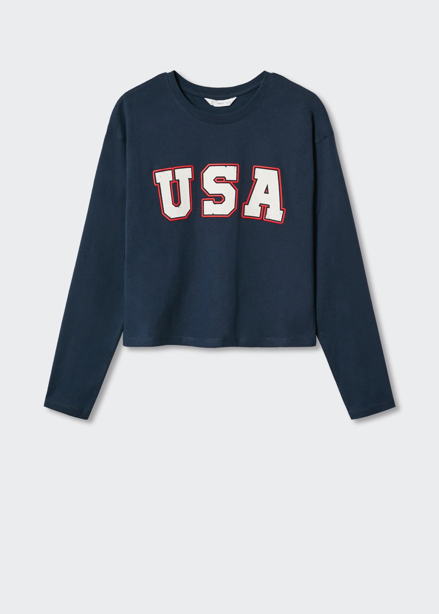 Tricou imprimat din bumbac - Articol fără model