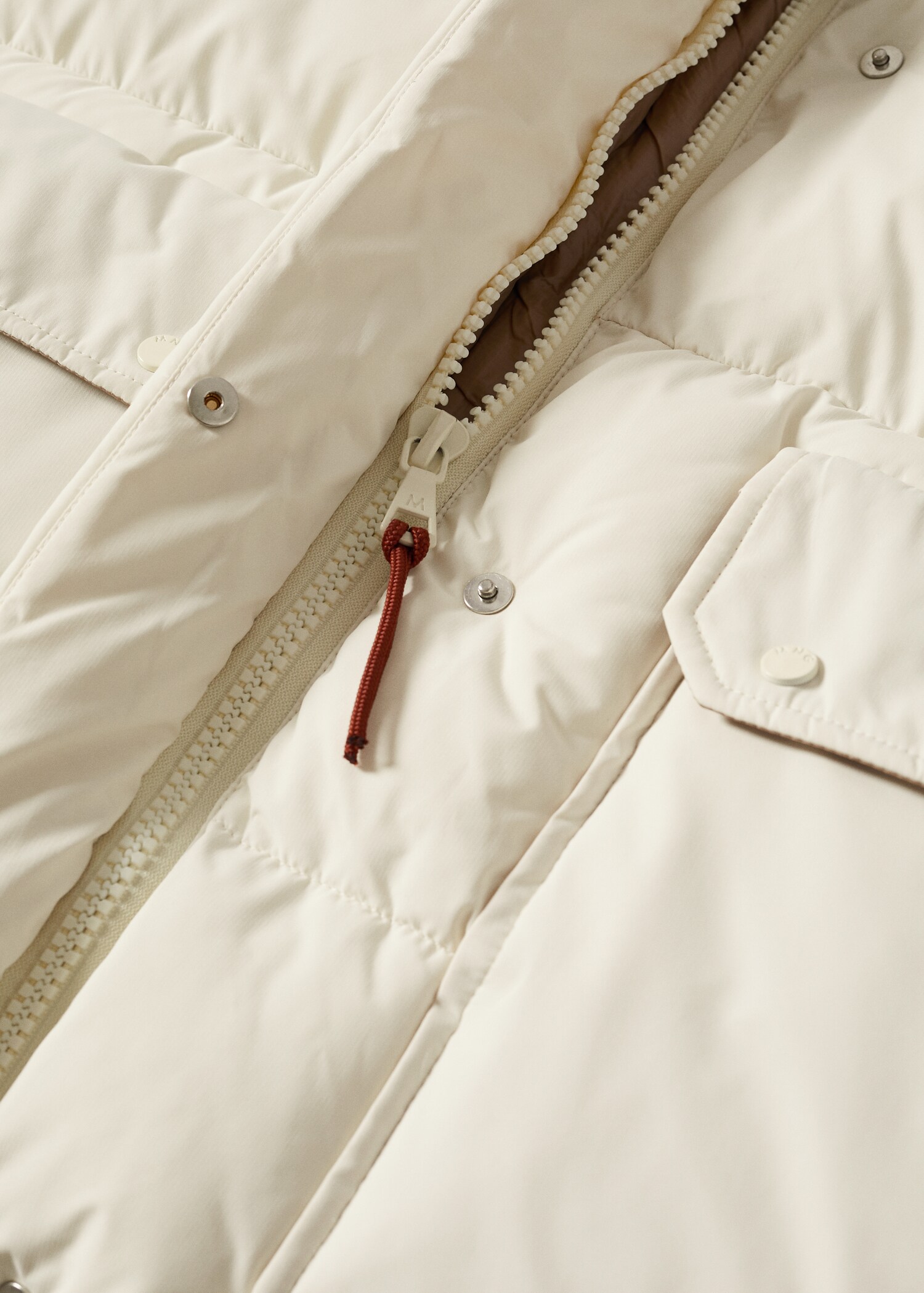 Anorak acolchado capucha desmontable - Detalle del artículo 3