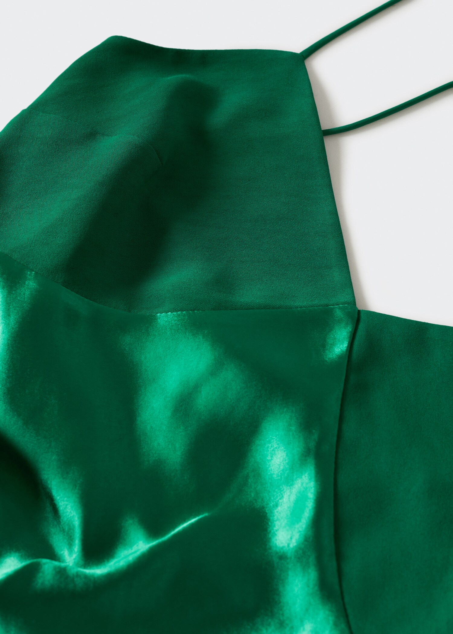 Vestido panel satinado - Detalle del artículo 8